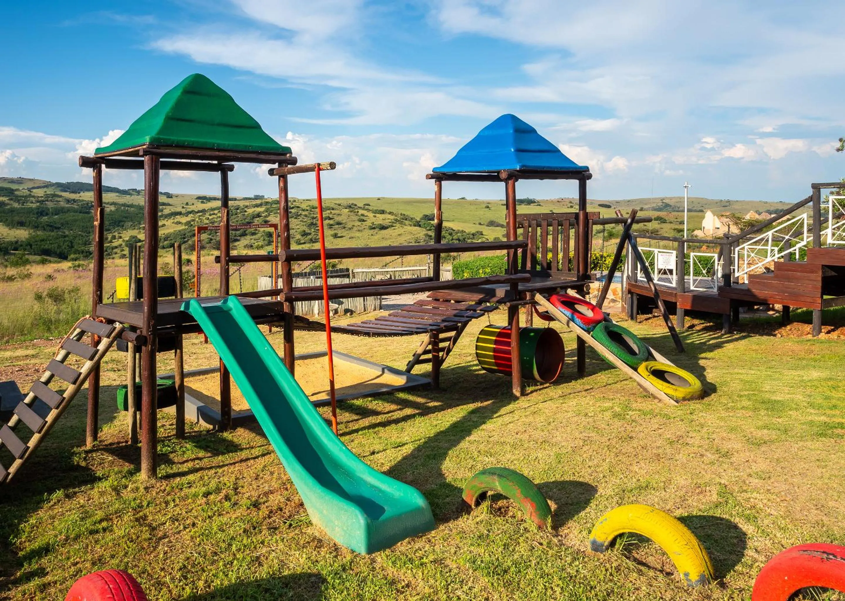 Children play ground in Mount Savannah Lodge by Dream Resorts