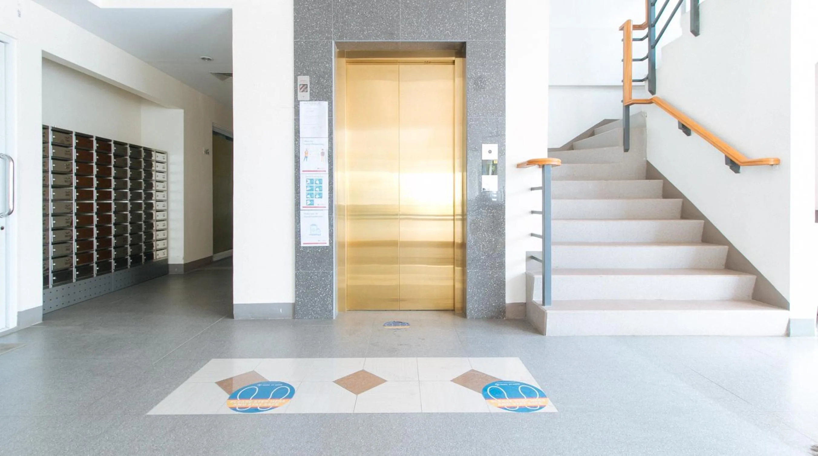 elevator in RedDoorz Plus at Alpina Heights Paranaque