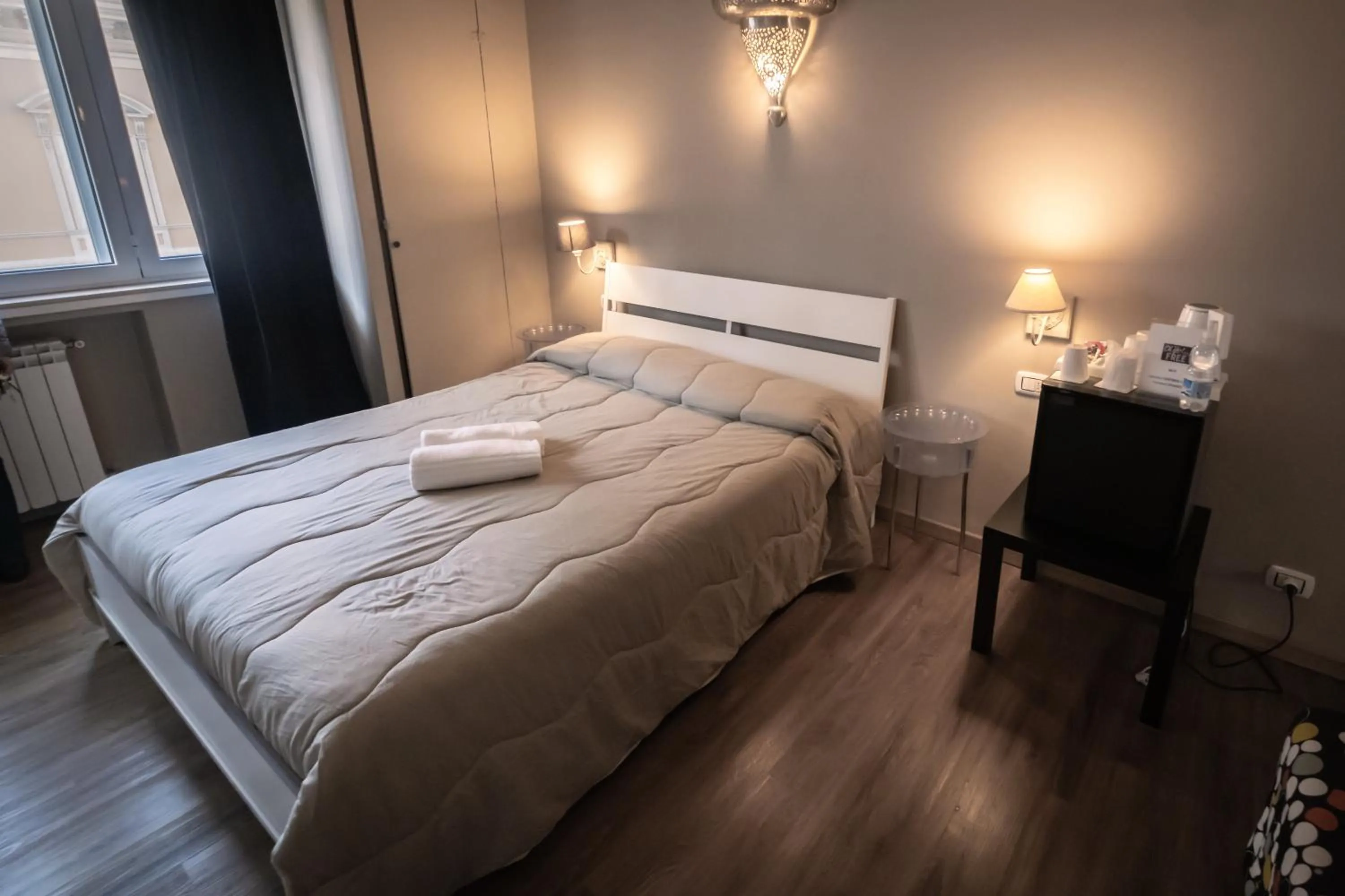 Bed in CconfortHotels R&B Cavour