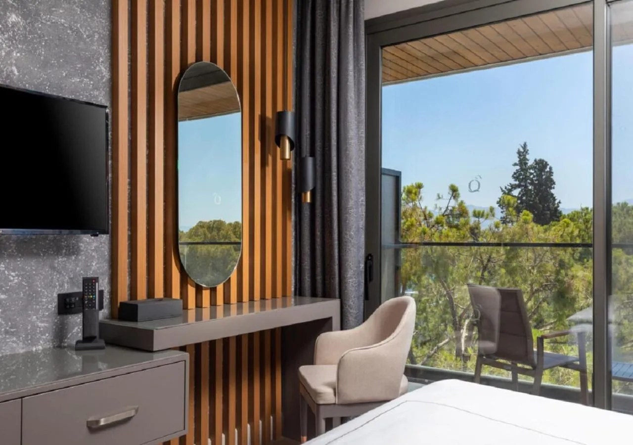 Bed in Unique Life Style Hotel