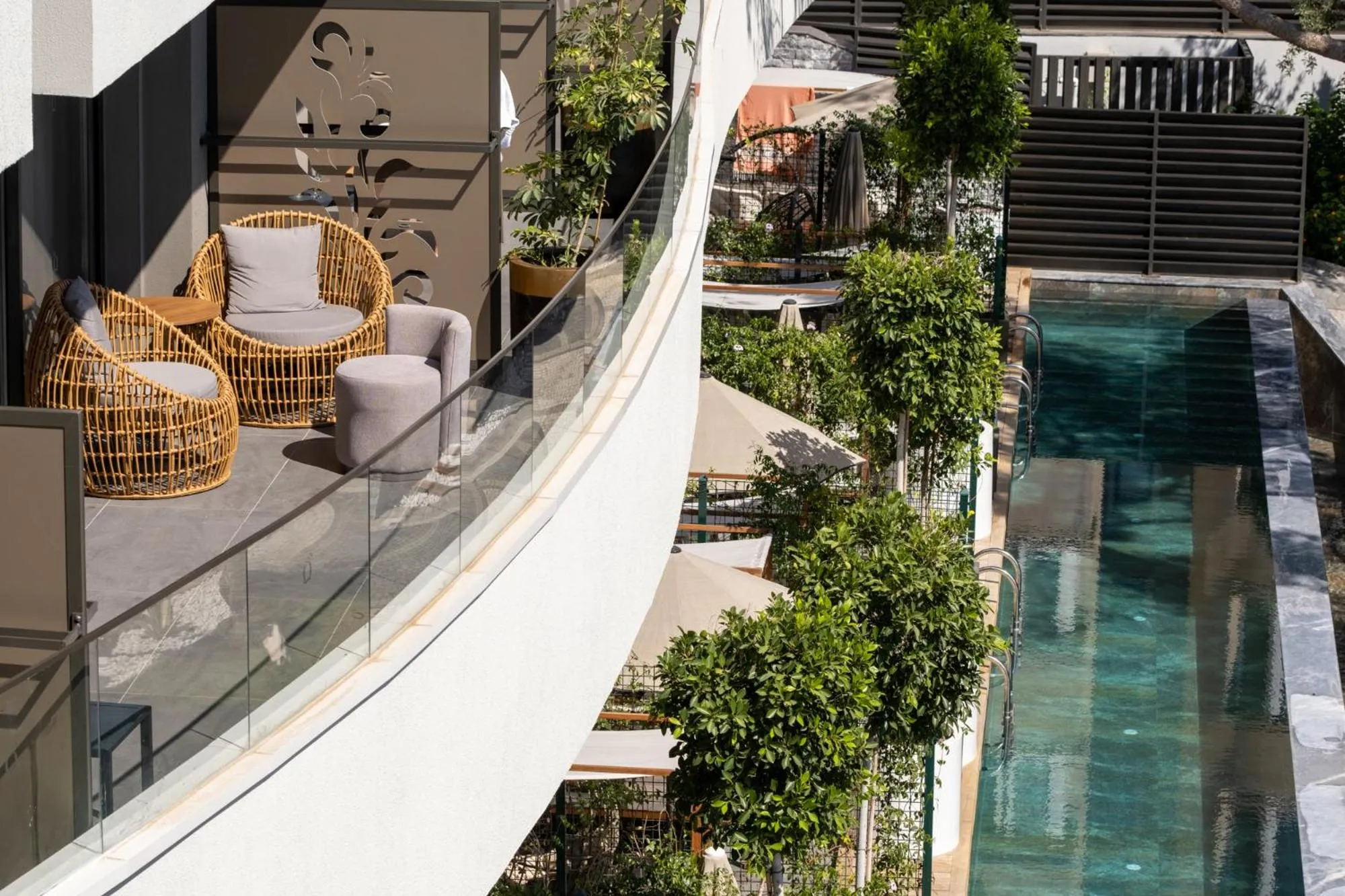 Balcony/Terrace in Unique Life Style Hotel