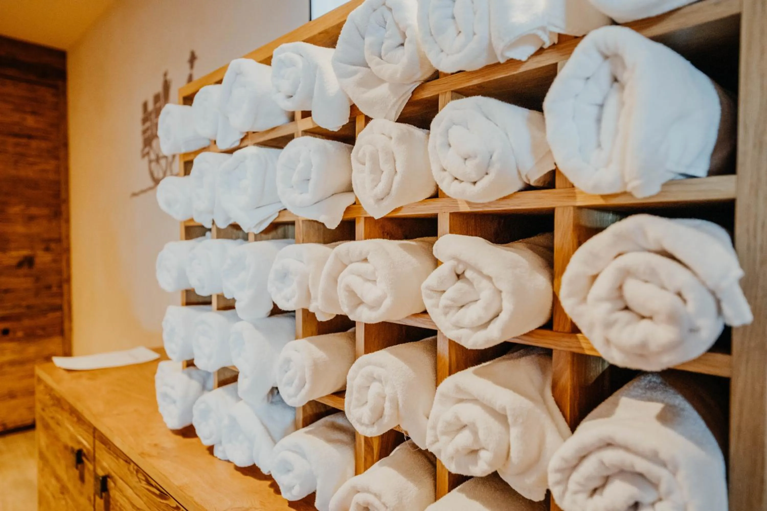 towels in Post Seefeld - Wellnesshotel Tirol