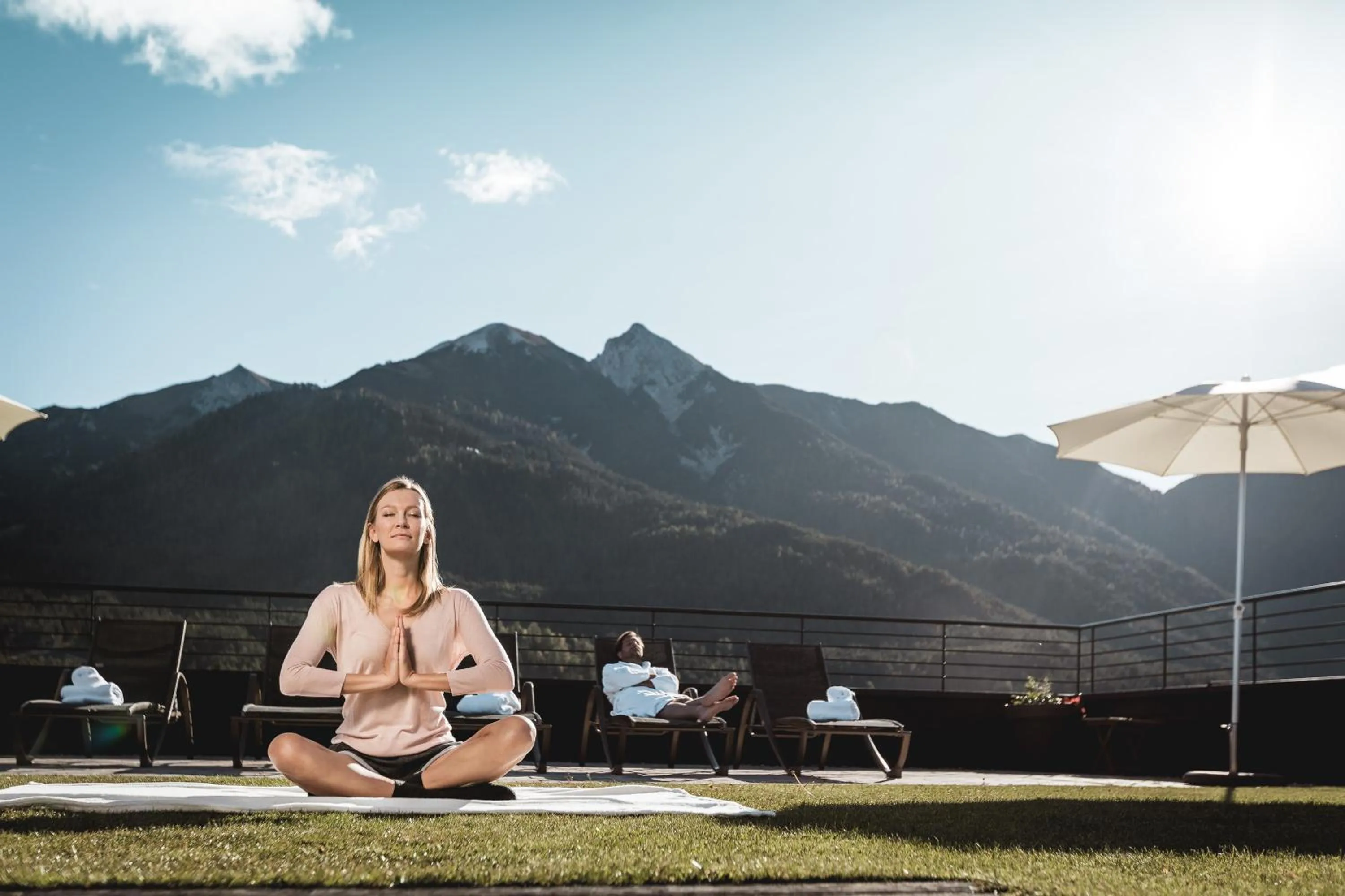 Balcony/Terrace in Post Seefeld - Wellnesshotel Tirol