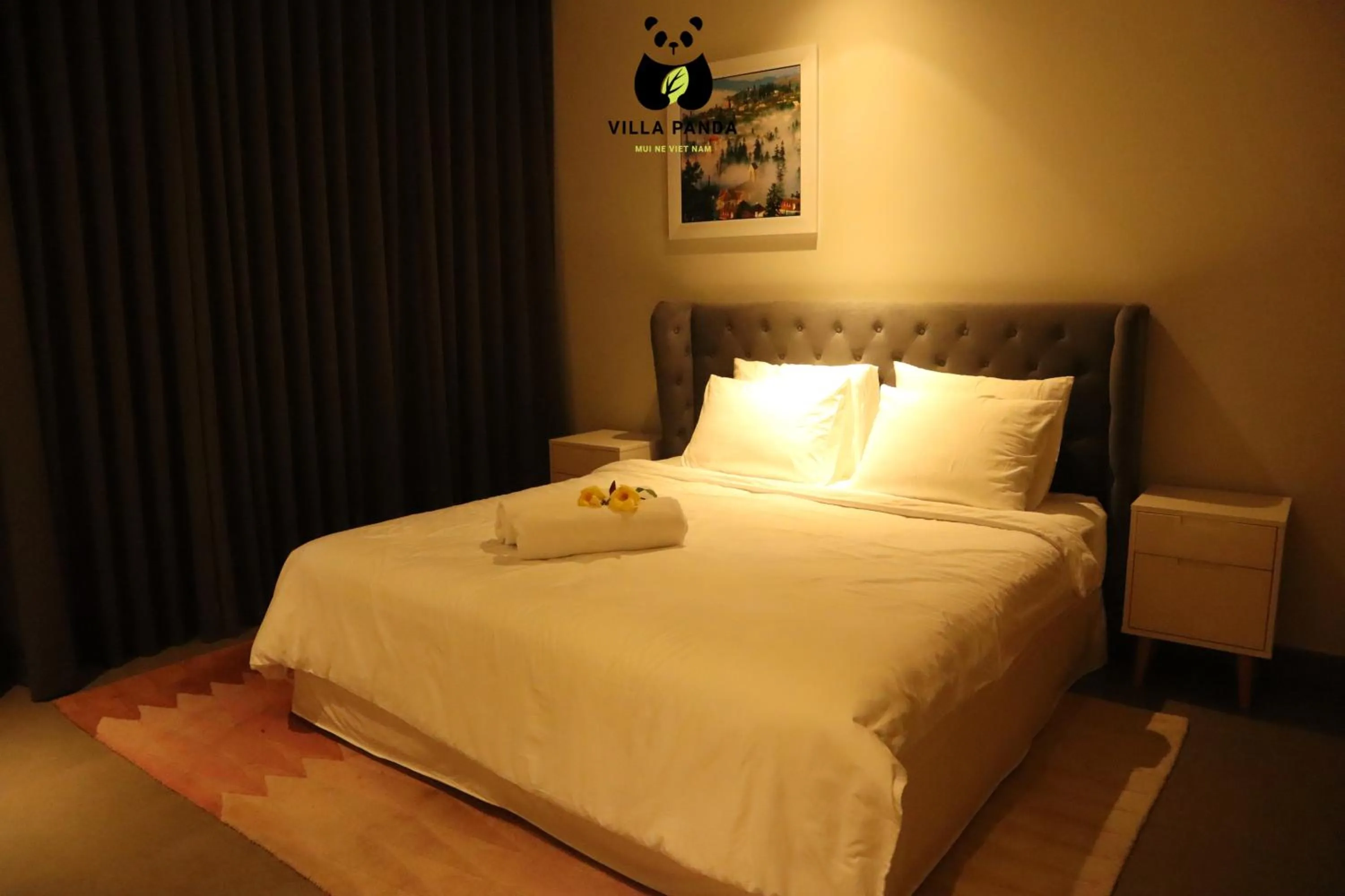 Bed in Villa Panda - Sanctuary Ho Tram Resort