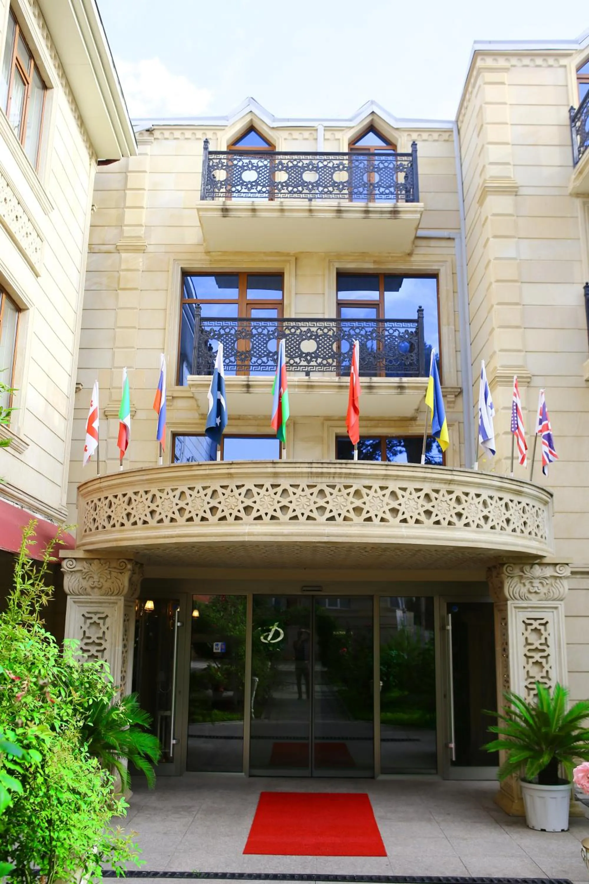 Property building in Deluxe Hotel Ganja