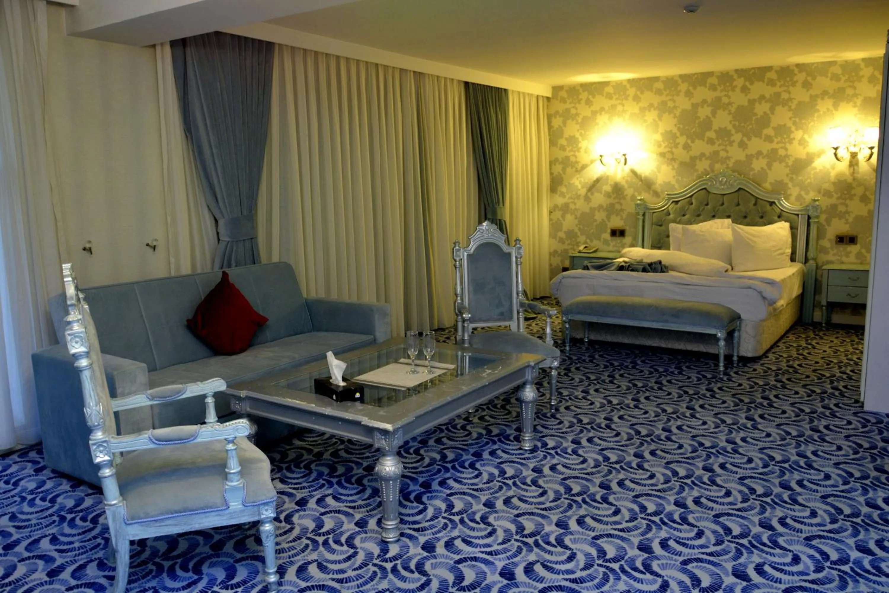 Bed in Deluxe Hotel Ganja