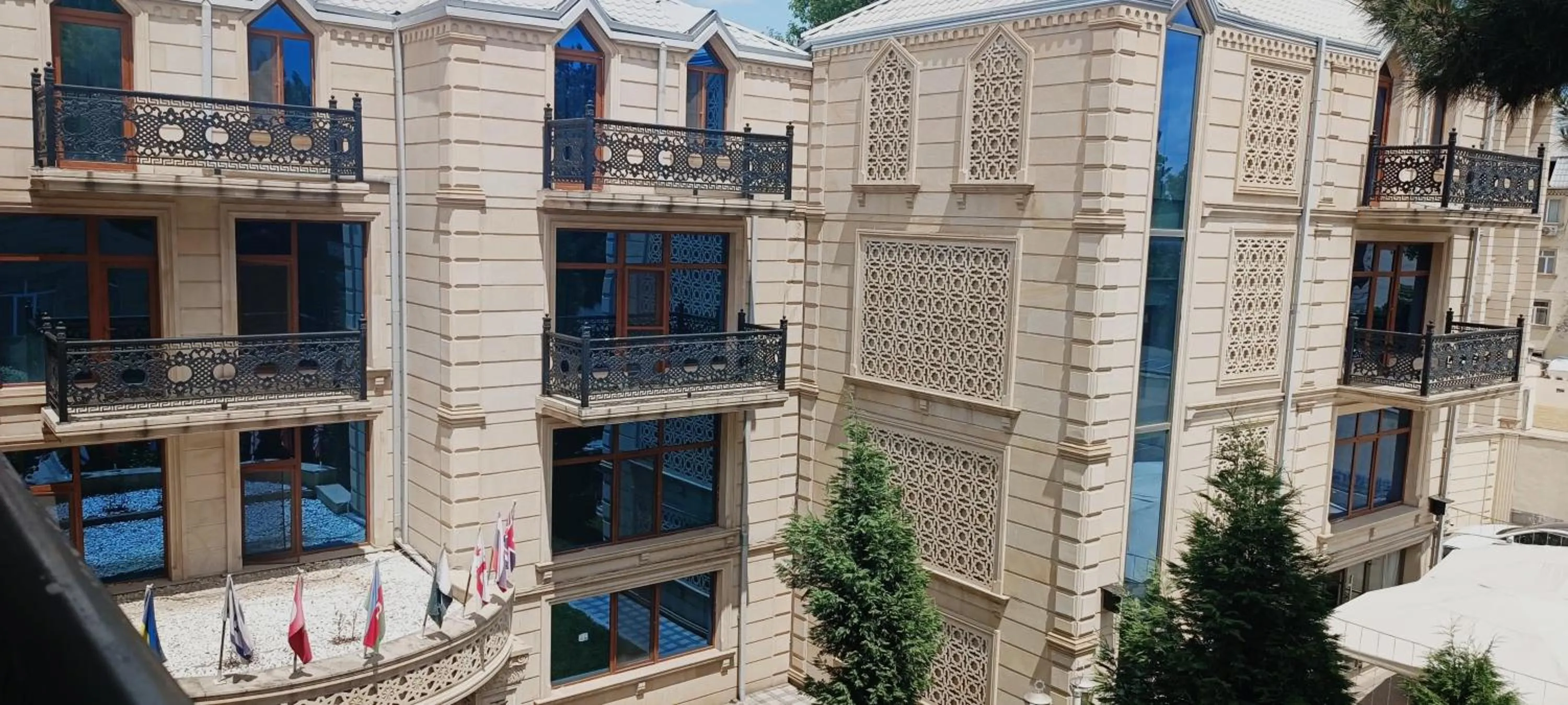 Property building in Deluxe Hotel Ganja