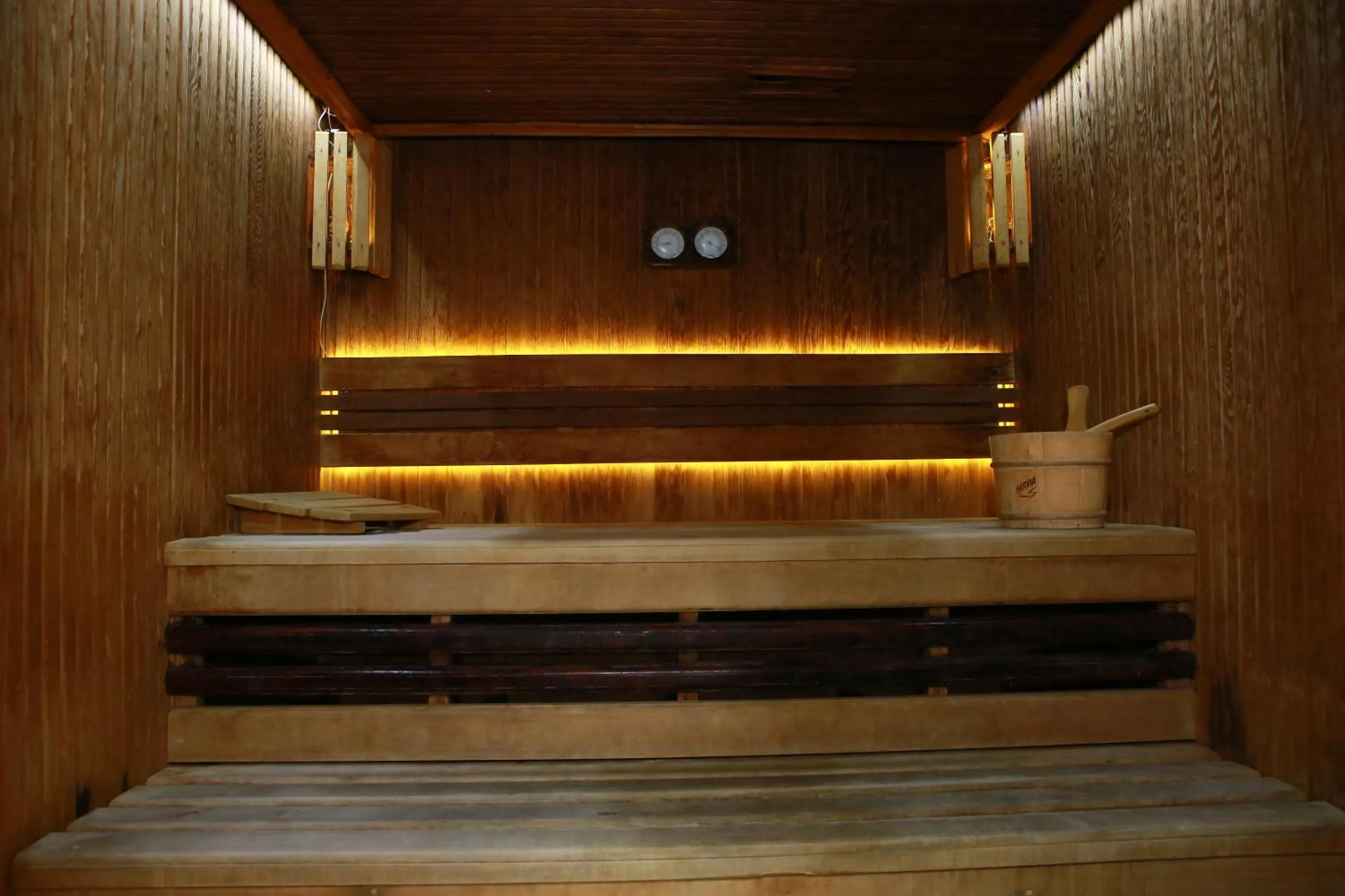 Sauna in Deluxe Hotel Ganja