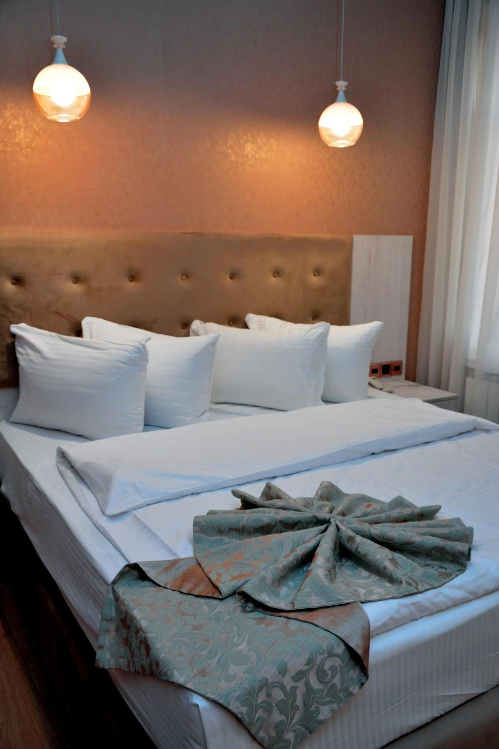 Bed in Deluxe Hotel Ganja