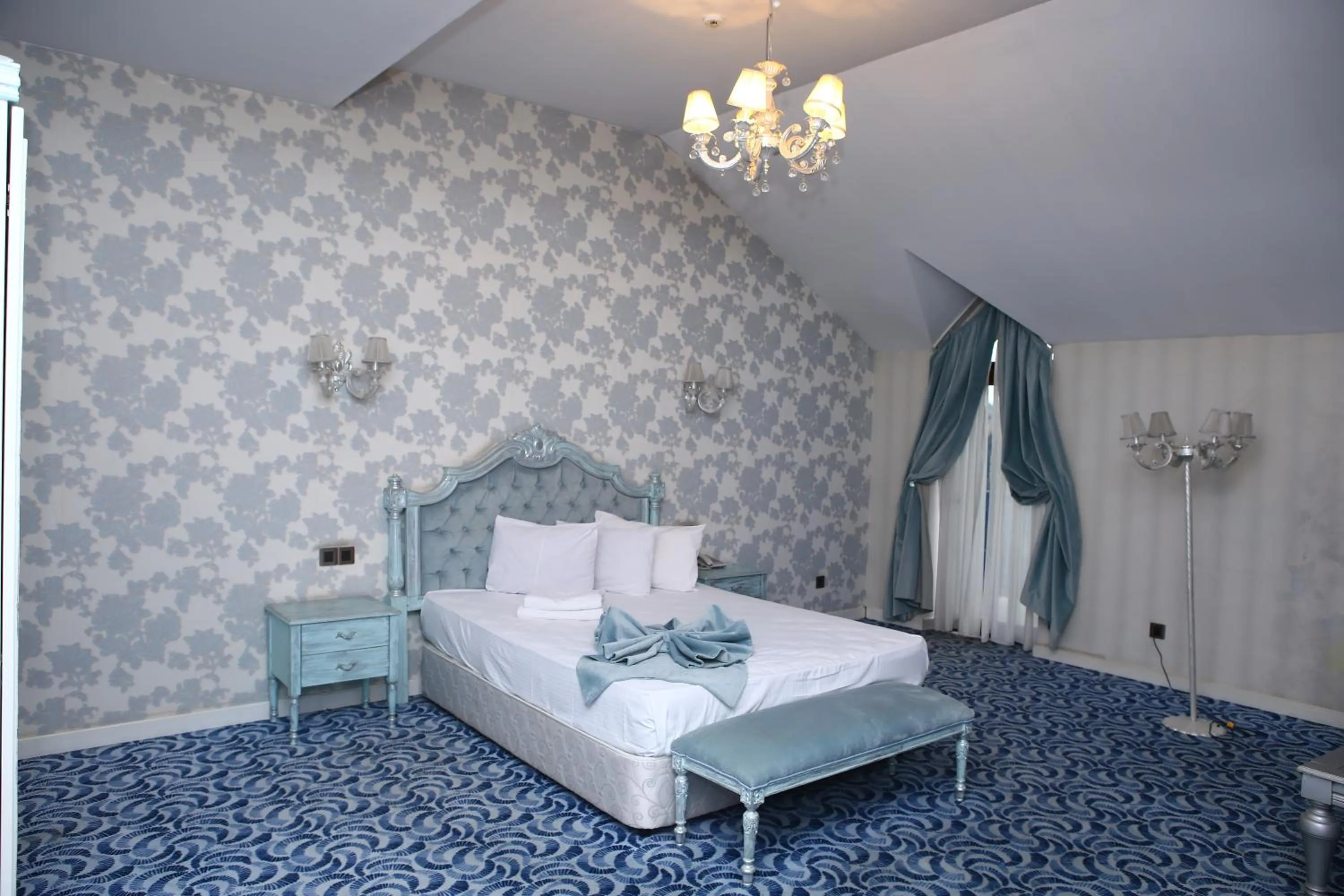 Bed in Deluxe Hotel Ganja