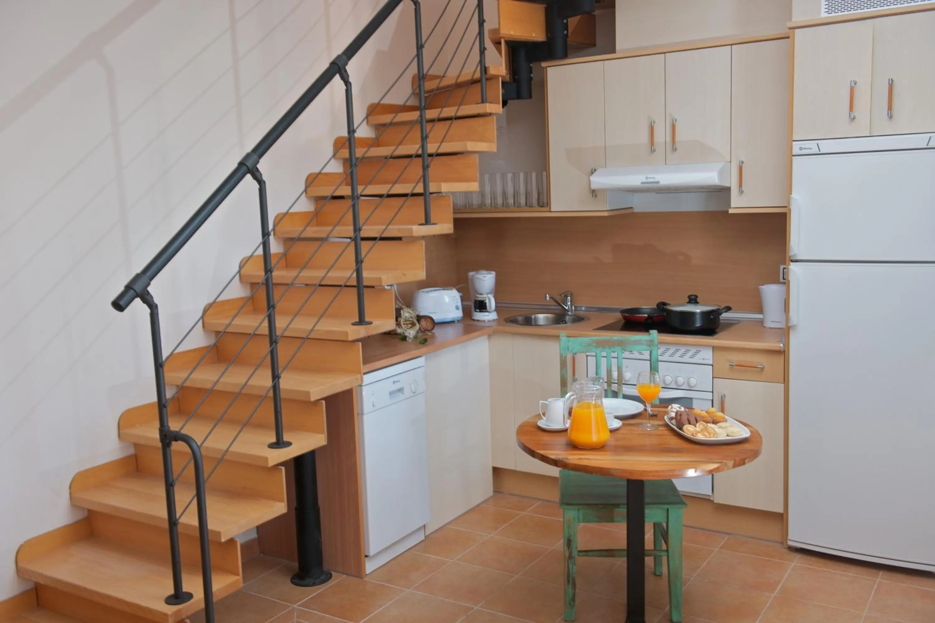 Kitchen or kitchenette in Resort Fuerteventura OrigoMare