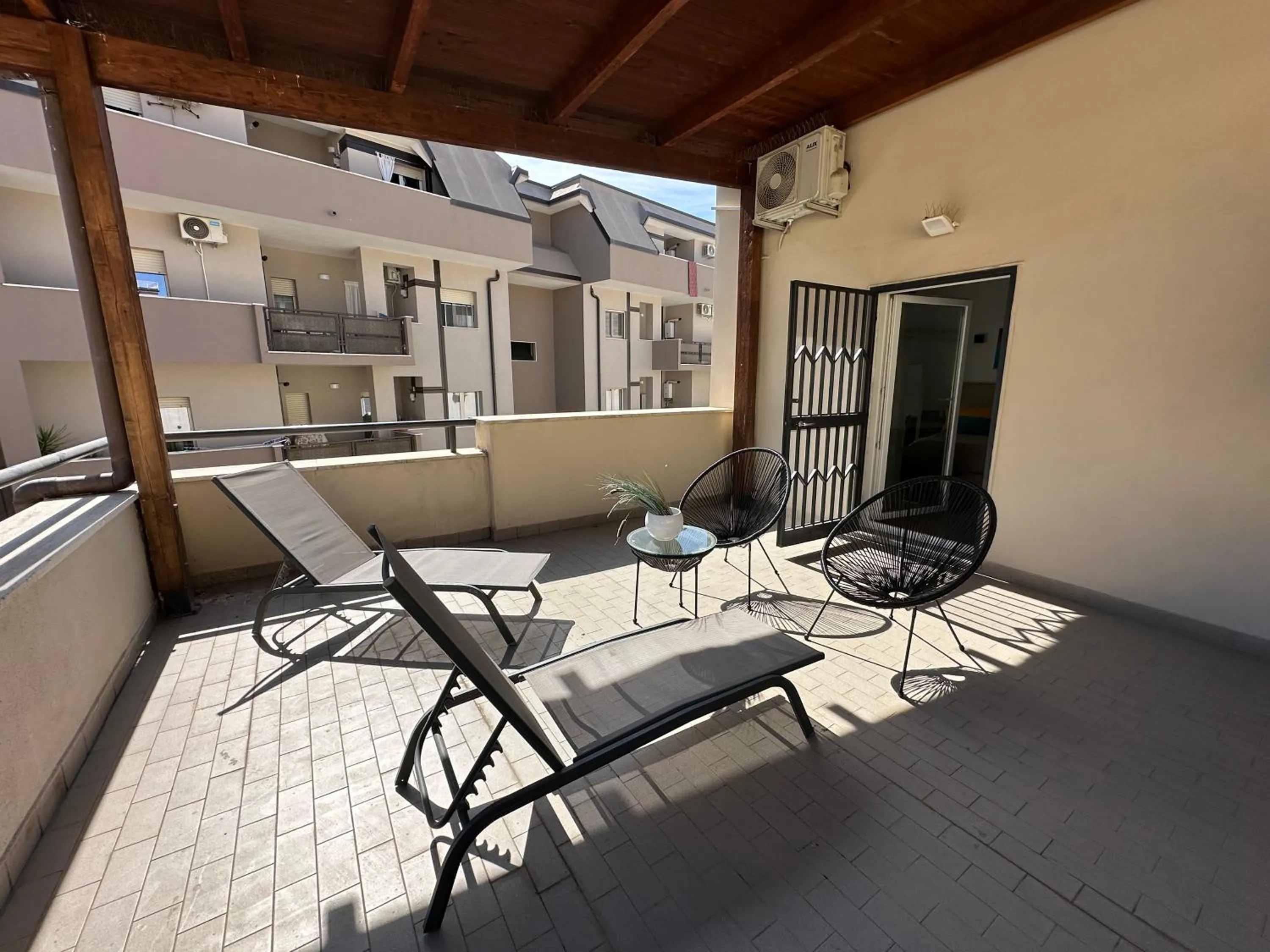 Balcony/Terrace in Zeta Rooms