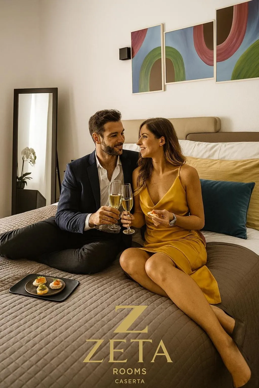 Property logo or sign in Zeta Rooms