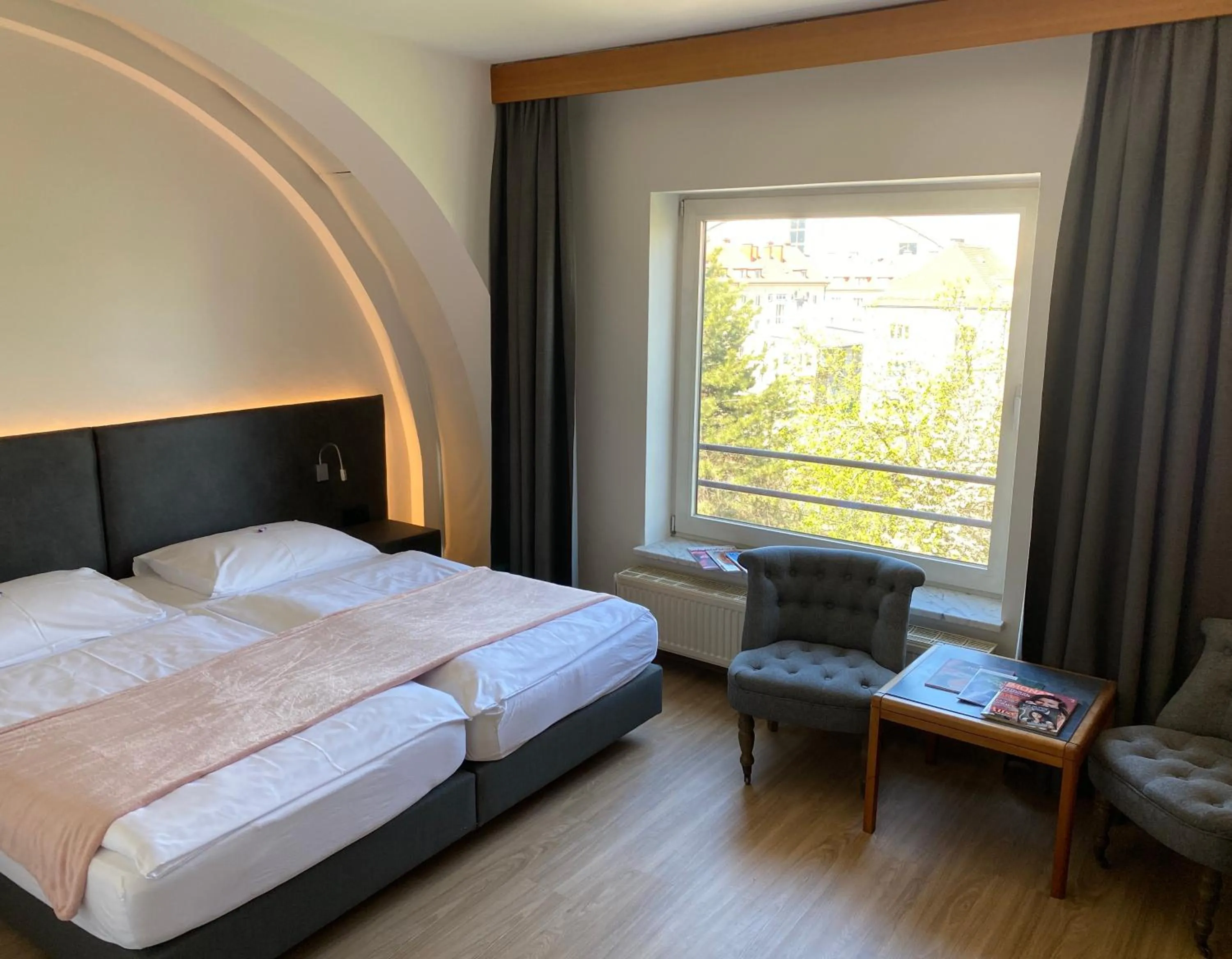 Photo of the whole room, Bed in Skycity Hotel Atrigon