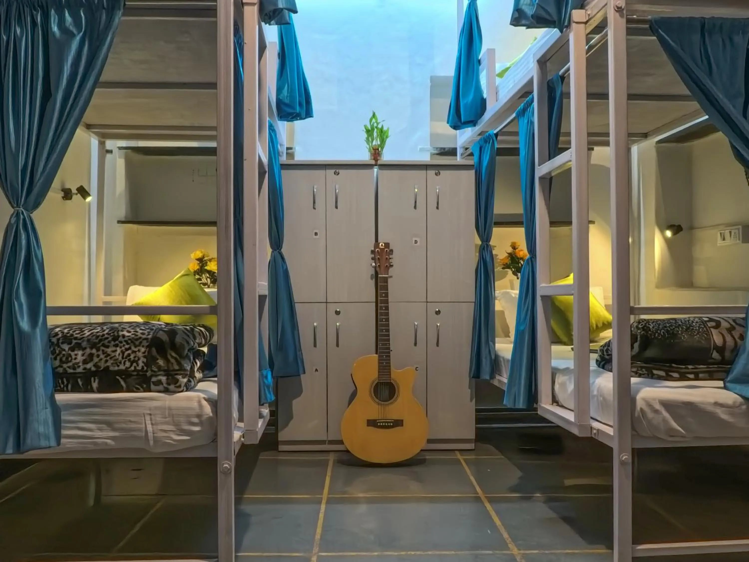 Bed in Soham Haveli Udaipur