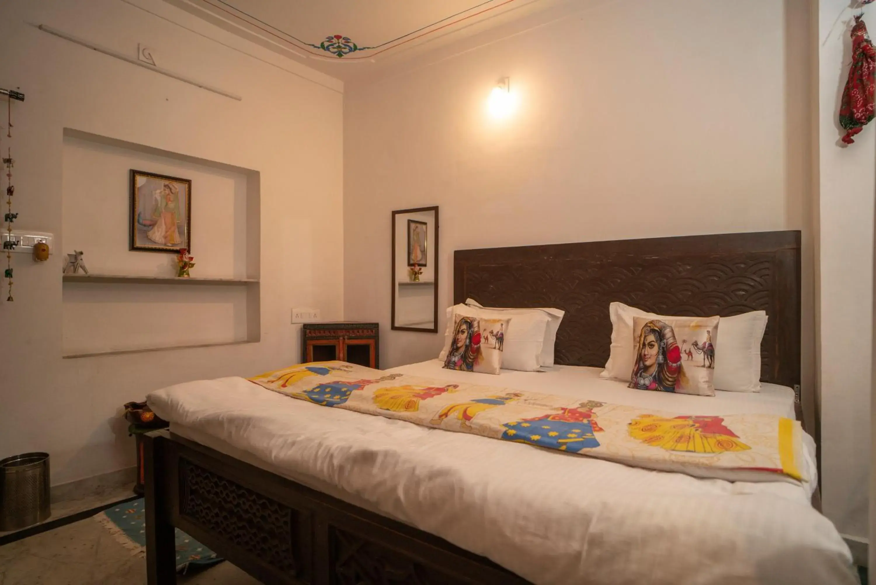 Photo of the whole room, Bed in Soham Haveli Udaipur Photo of the whole room, Bed in Soham Haveli Udaipur