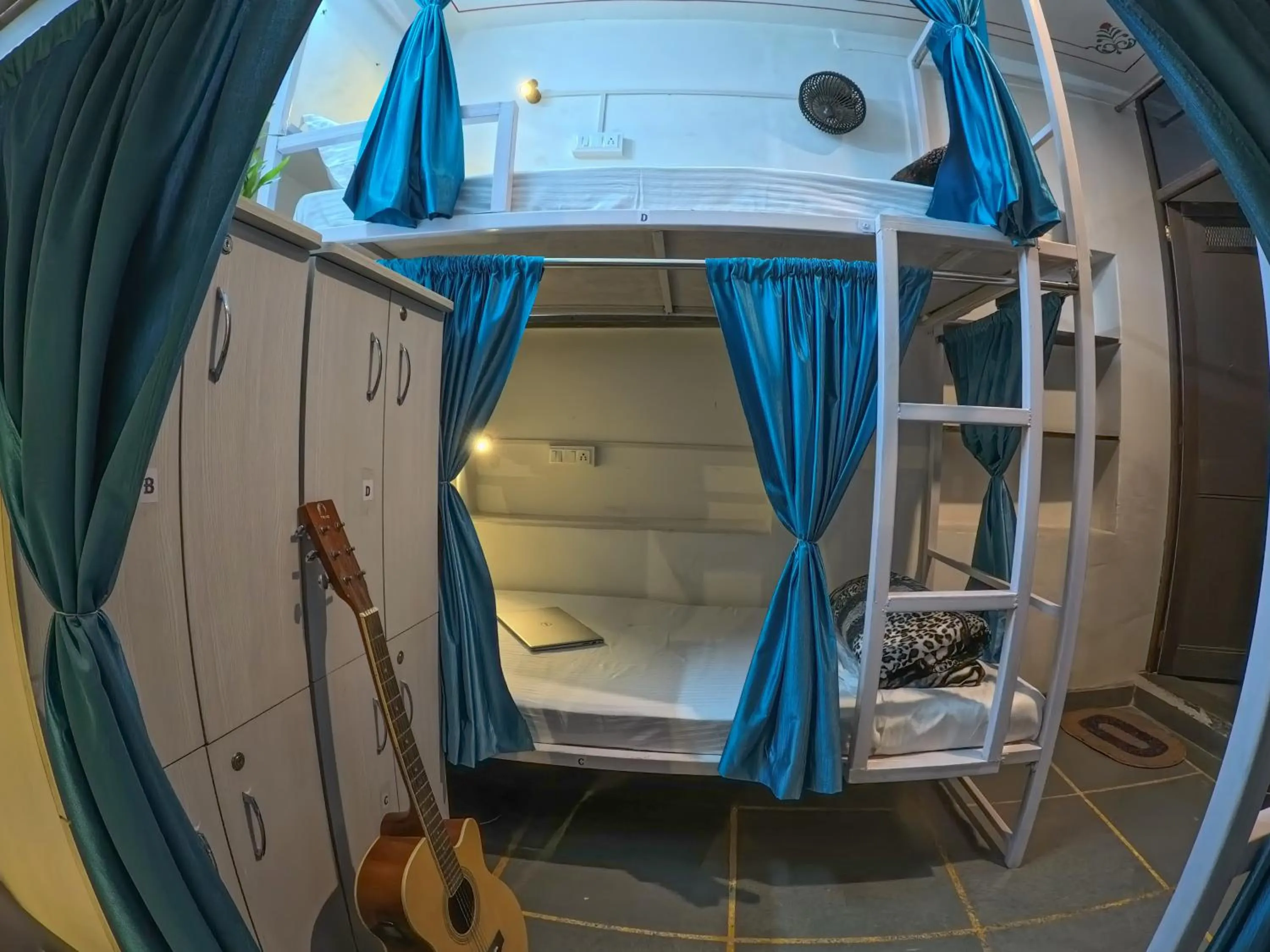 Bed in Soham Haveli Udaipur