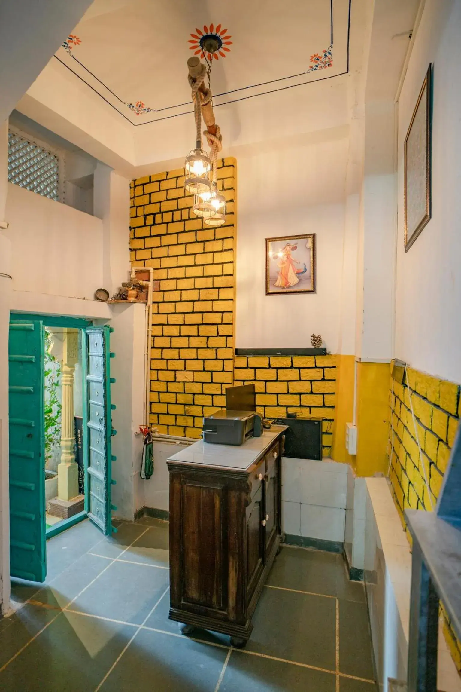 Facade/entrance in Soham Haveli Udaipur Facade/entrance in Soham Haveli Udaipur