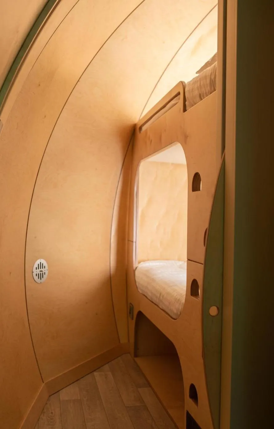 Bed in Cardross Estate Glamping Pods