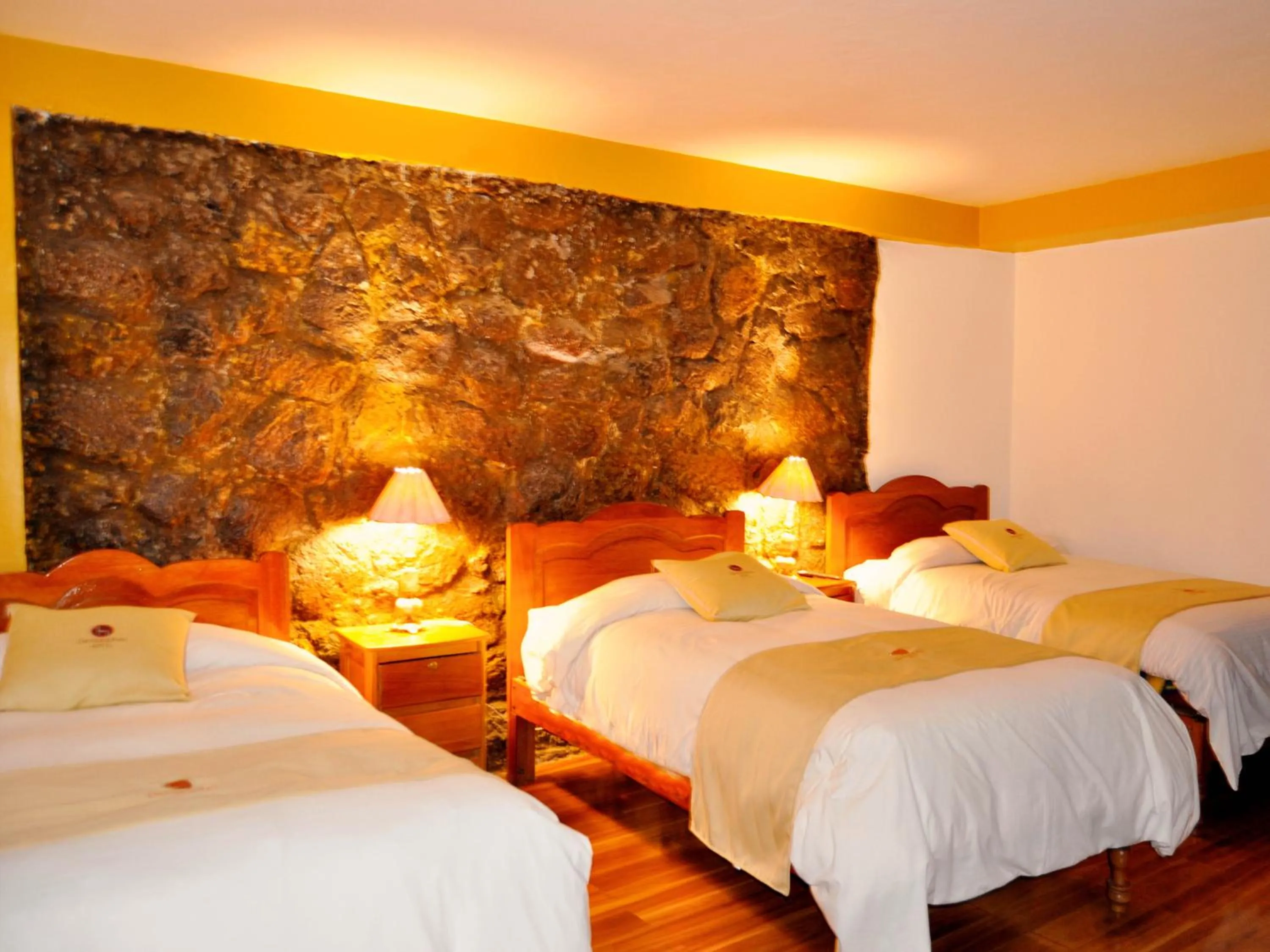 Bed in Hotel Choquequirao