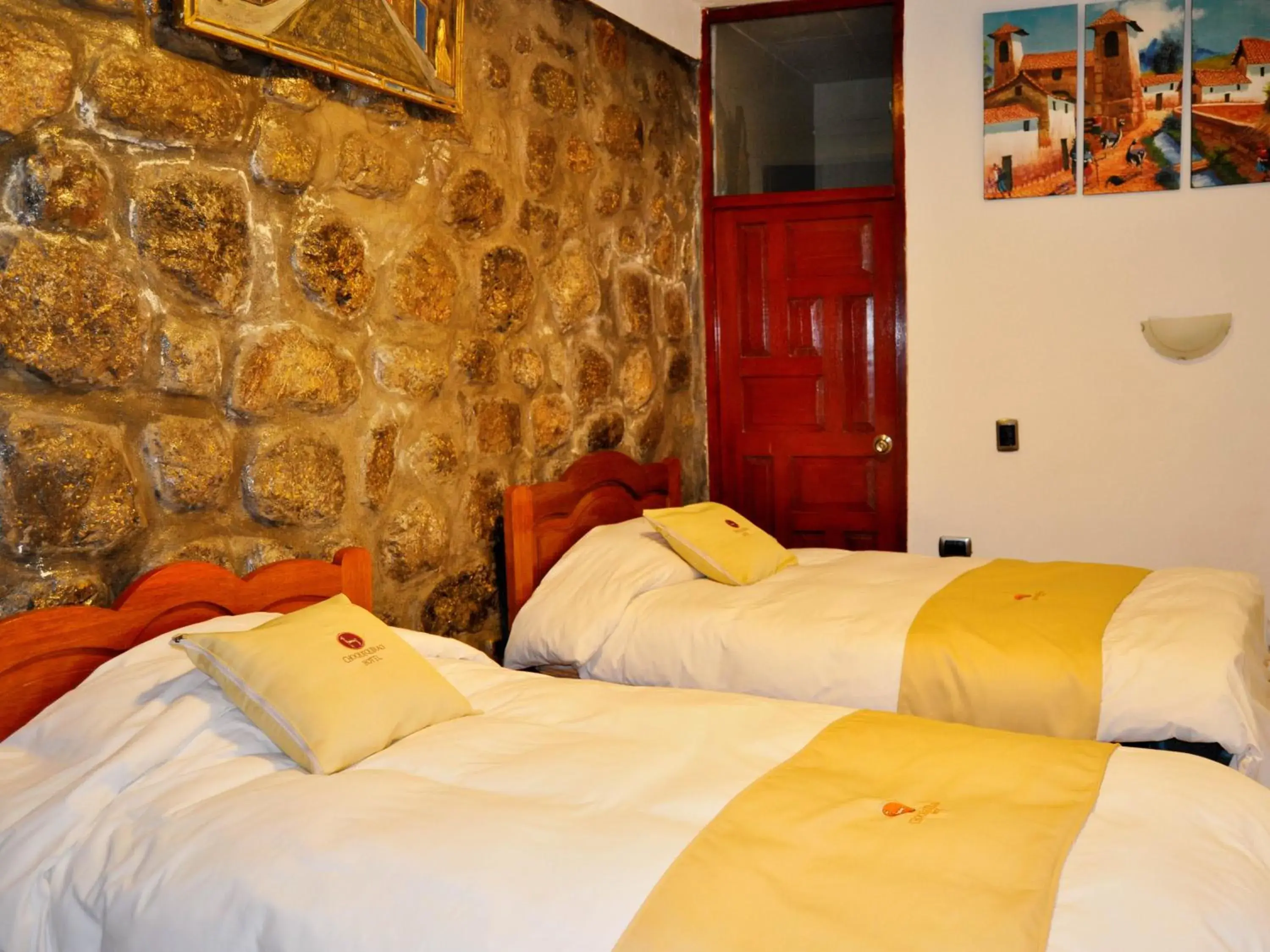 Twin Room in Hotel Choquequirao Twin Room in Hotel Choquequirao