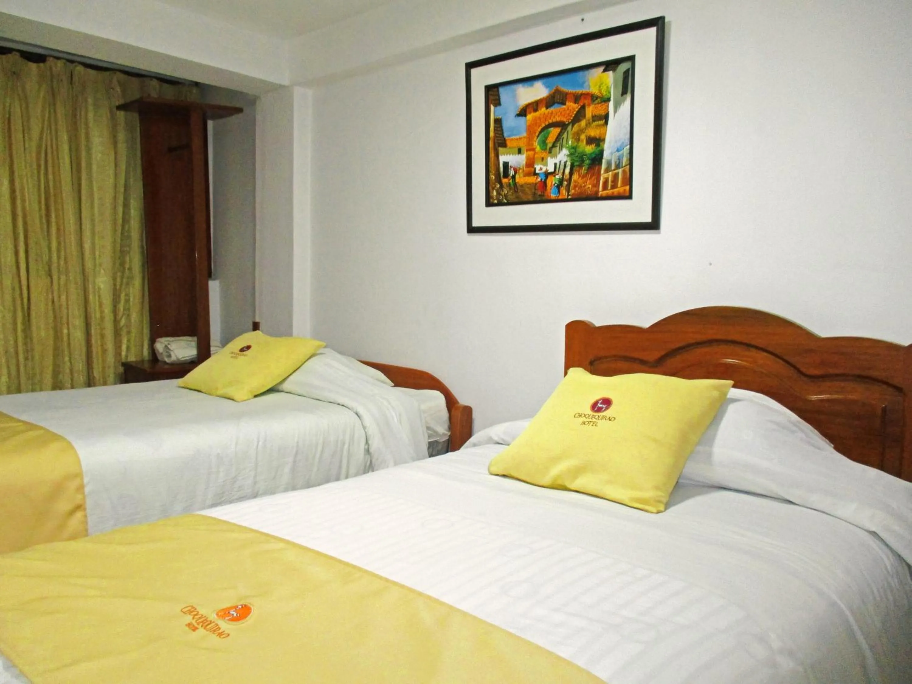 Bed in Hotel Choquequirao