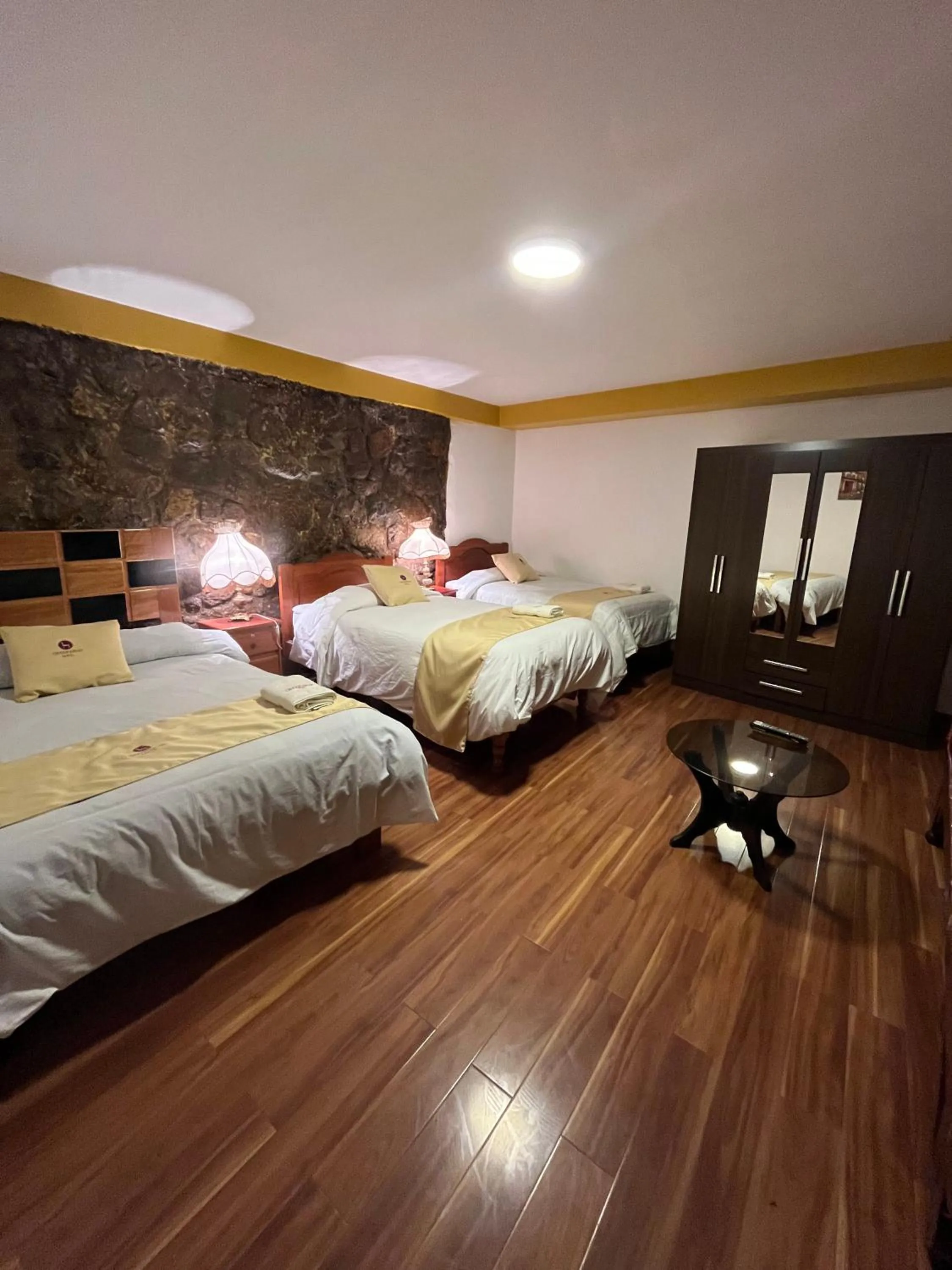 Bed in Hotel Choquequirao