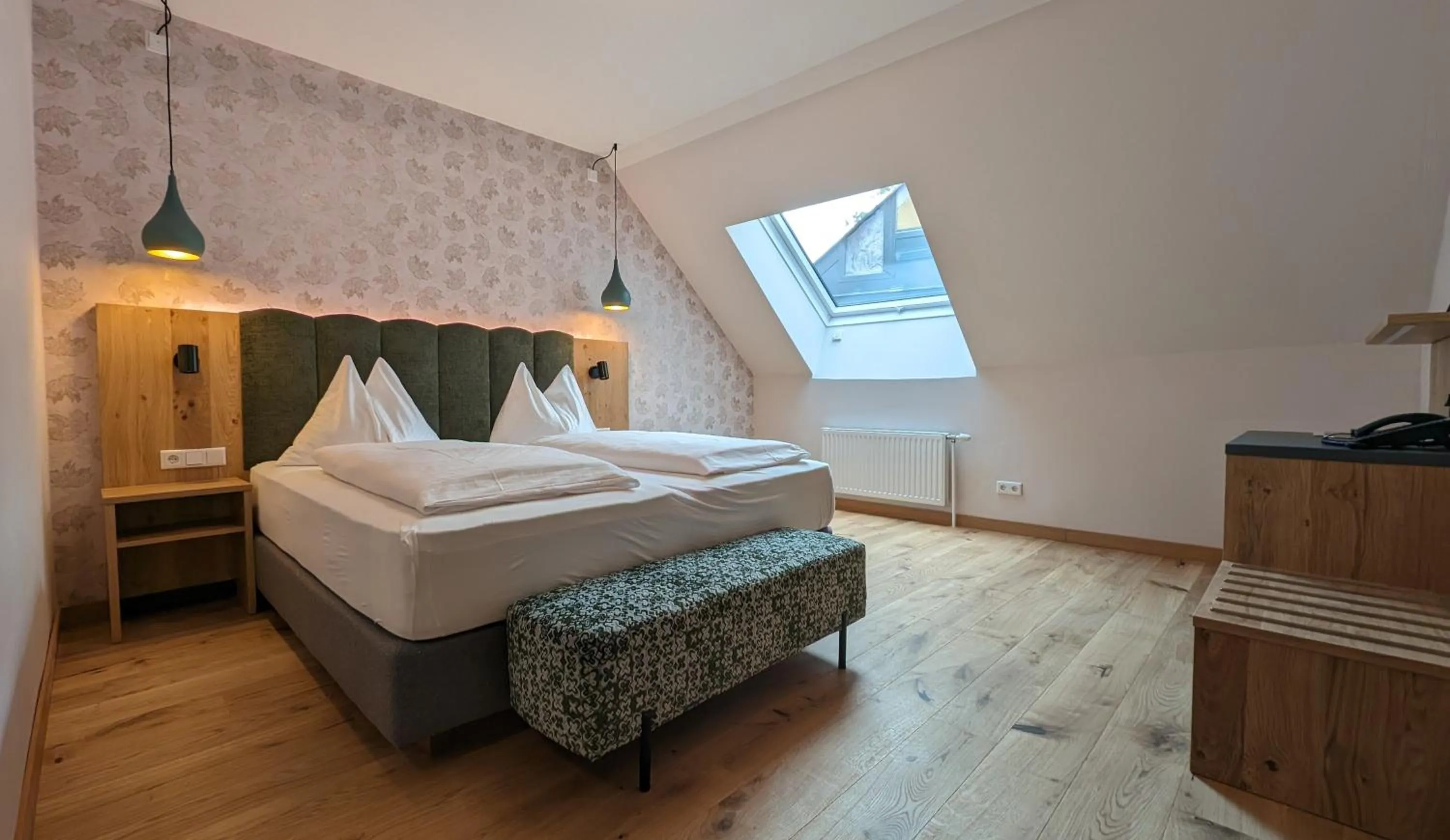 Photo of the whole room, Bed in Hotel Restaurant zur Post