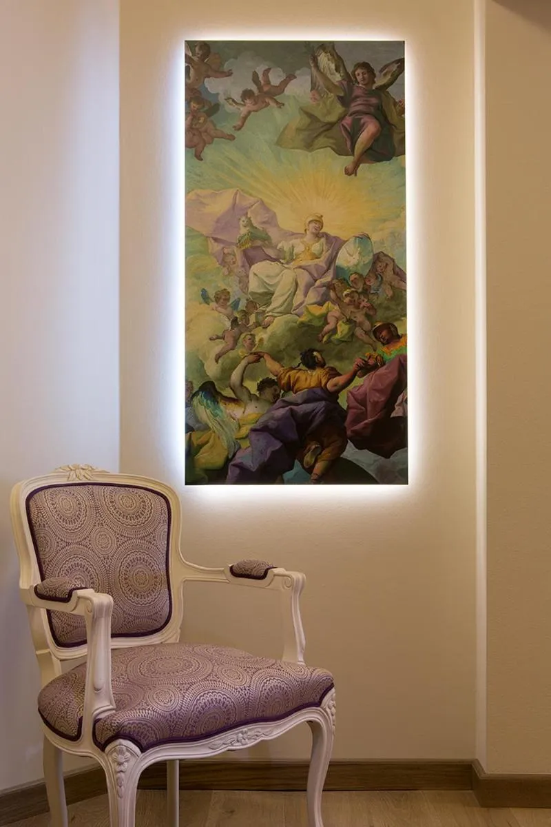 Seating area in Hotel Restaurant zur Post