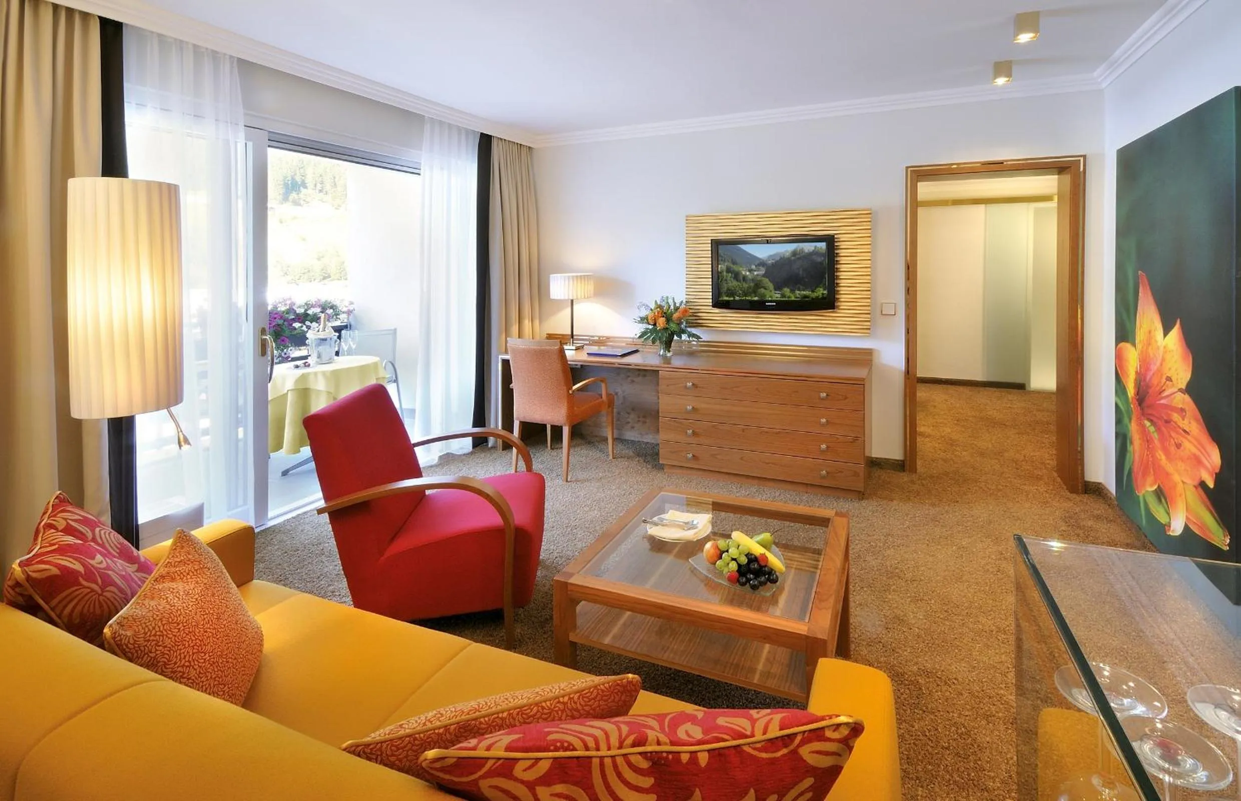 Living room in EUROPÄISCHER HOF Bad Gastein