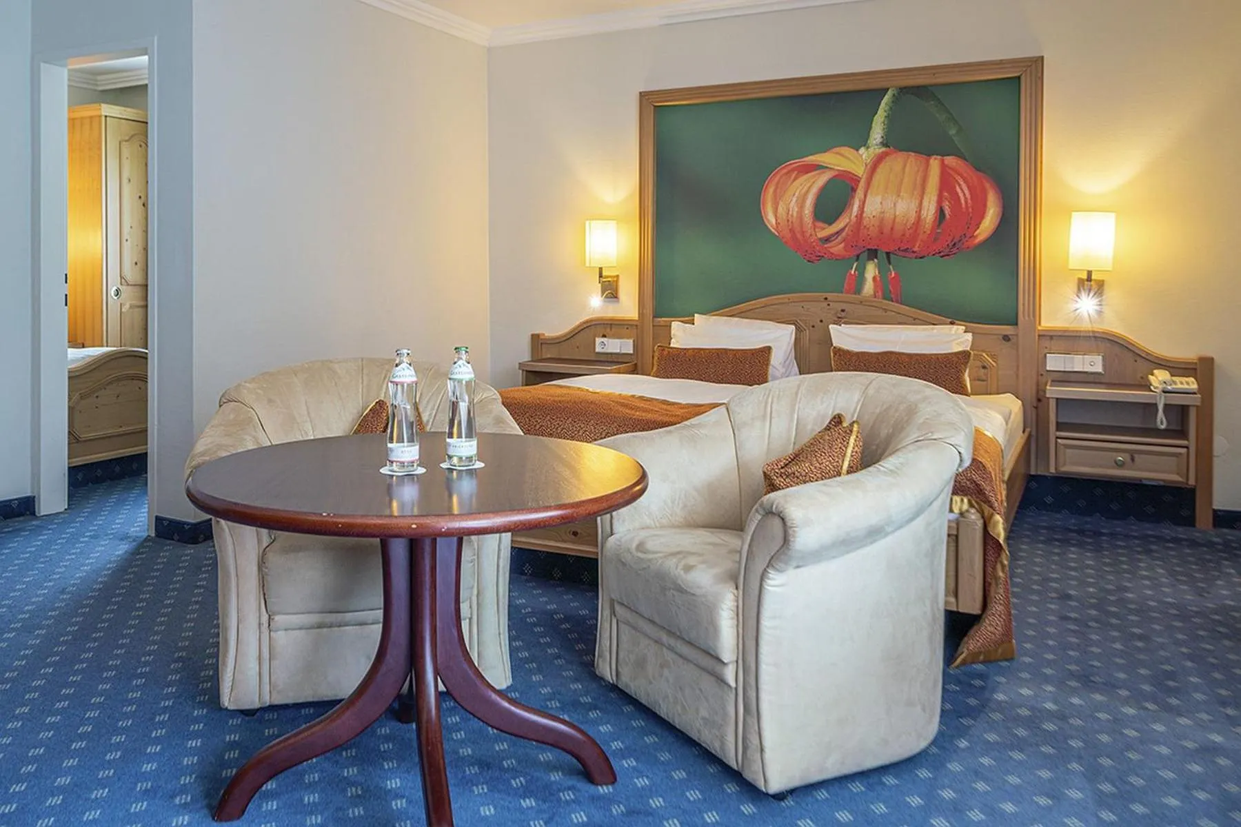 Living room, Bed in EUROPÄISCHER HOF Bad Gastein