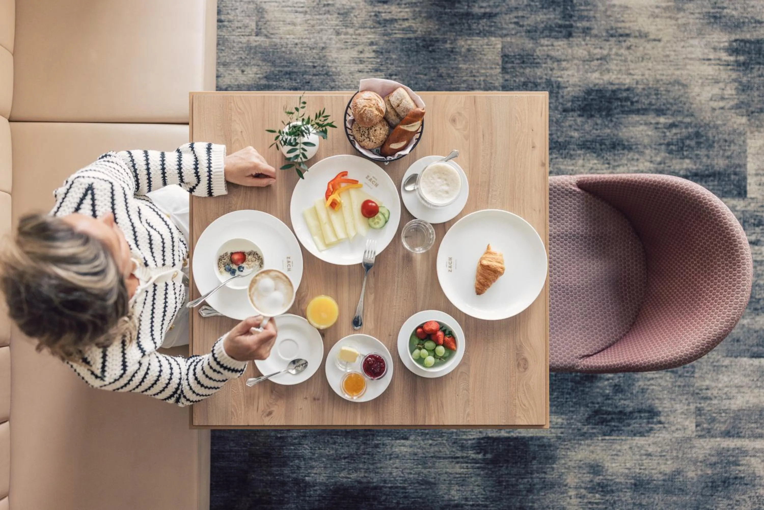 Breakfast in Boutique Hotel Zach