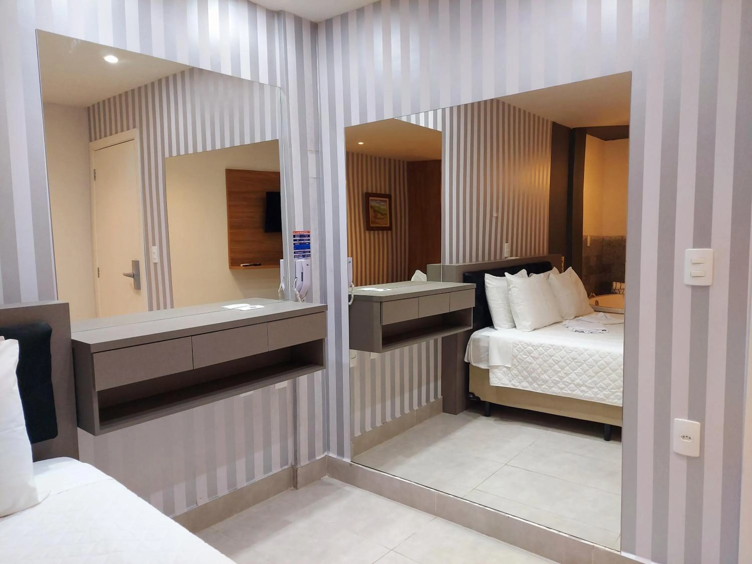 Bed in Hotel Vila Suíça 1818