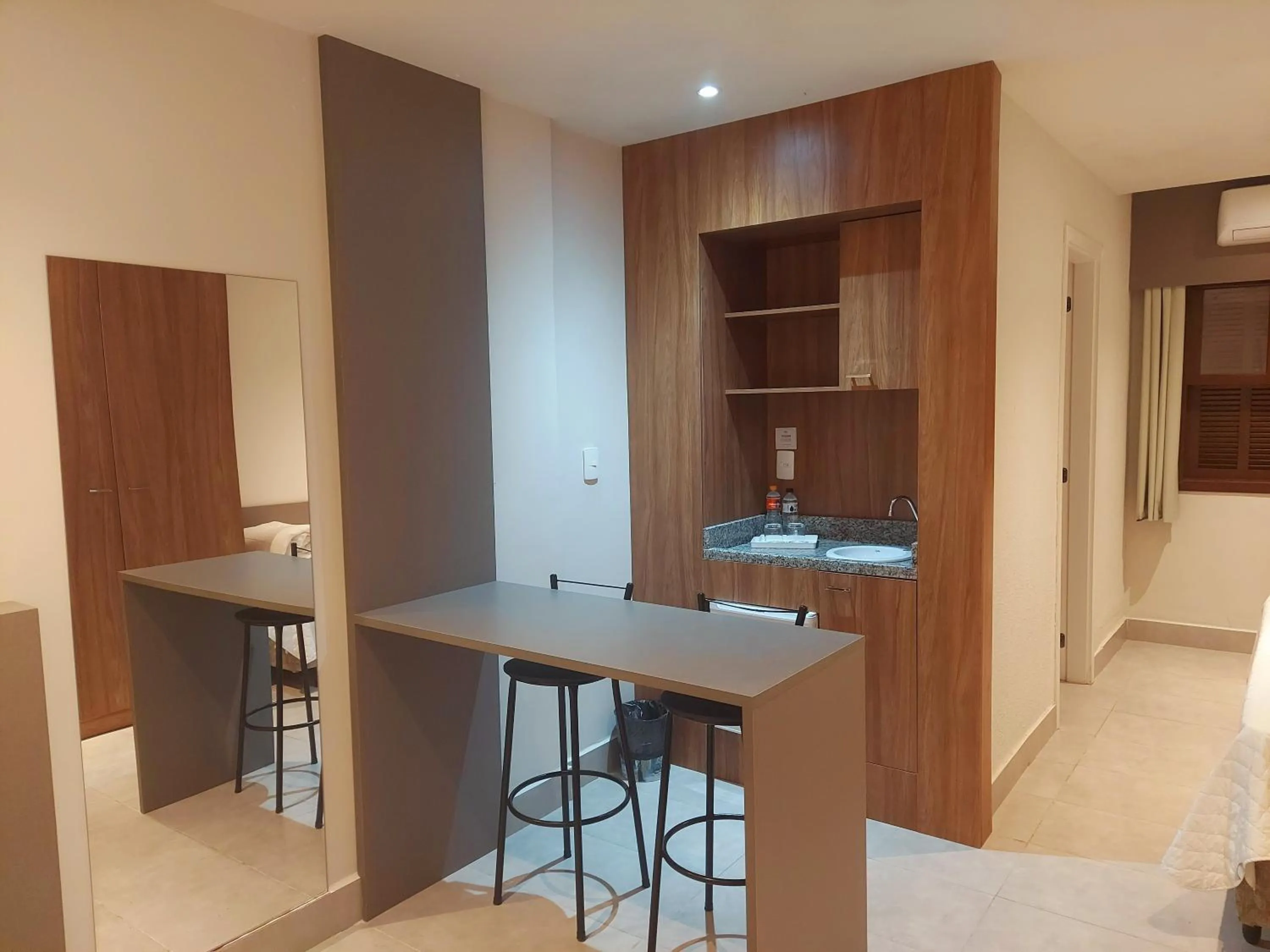 Kitchen or kitchenette in Hotel Vila Suíça 1818