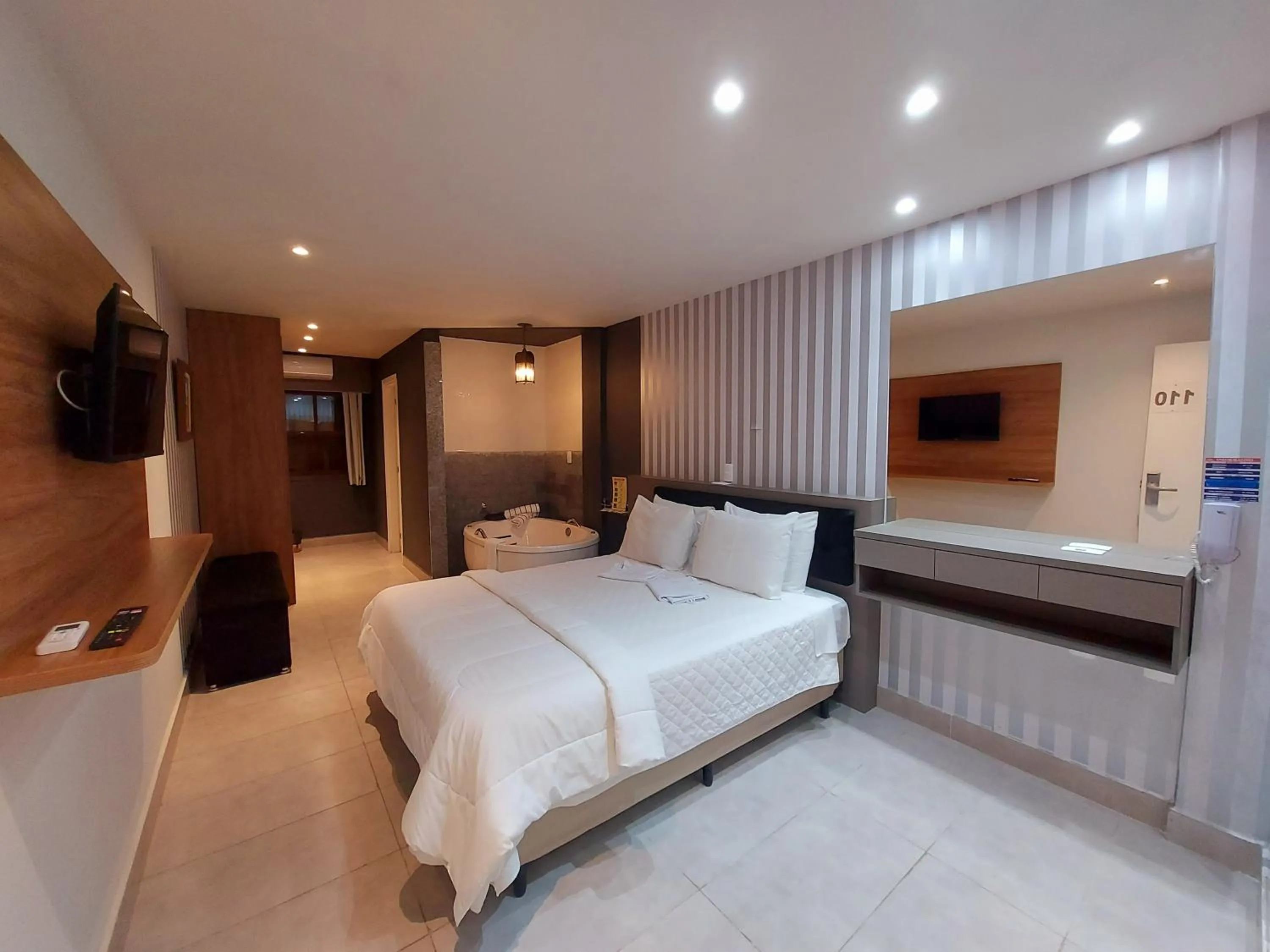 Bed in Hotel Vila Suíça 1818