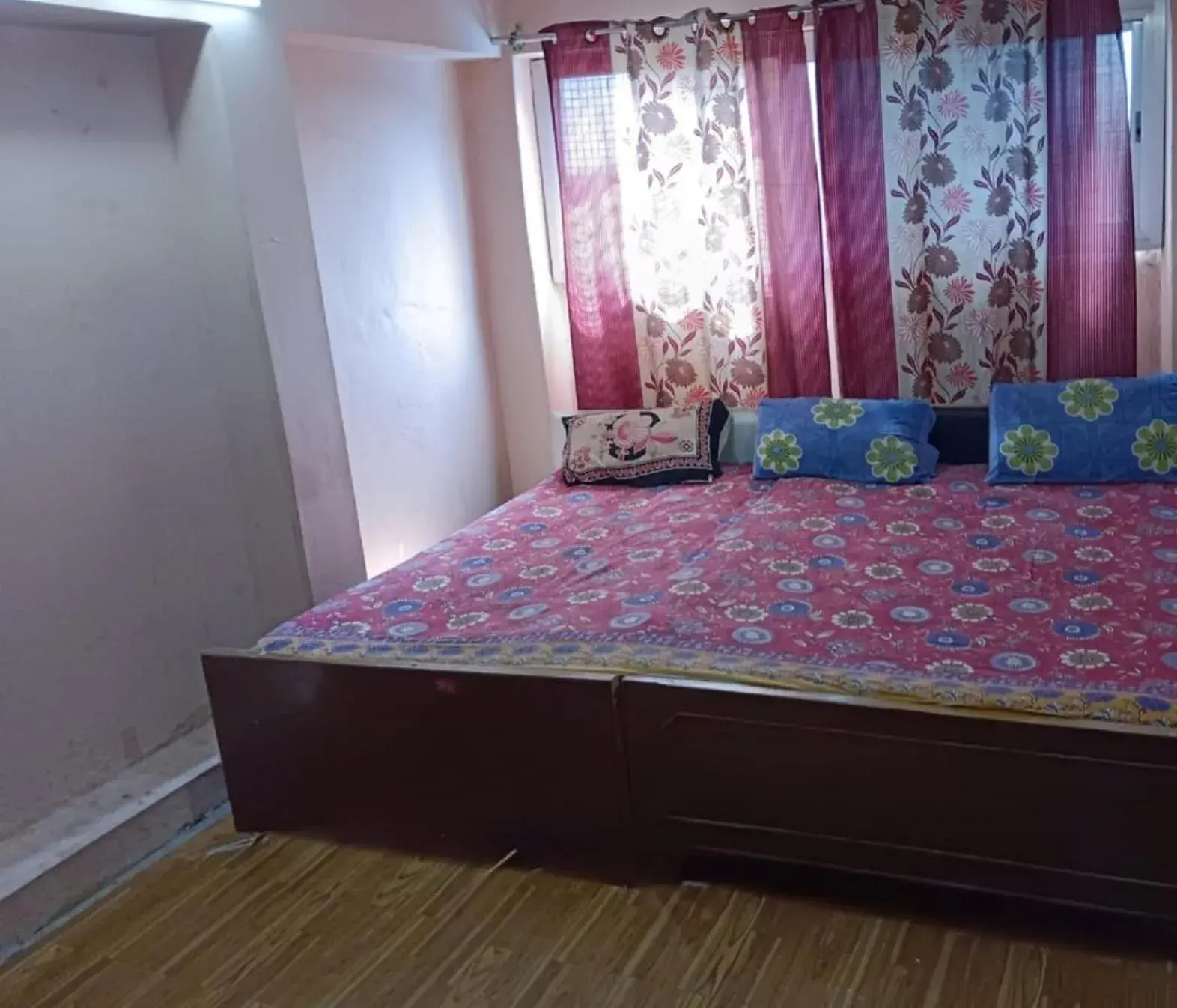 Bed in Maa Vaishno Guest House Bed in Maa Vaishno Guest House