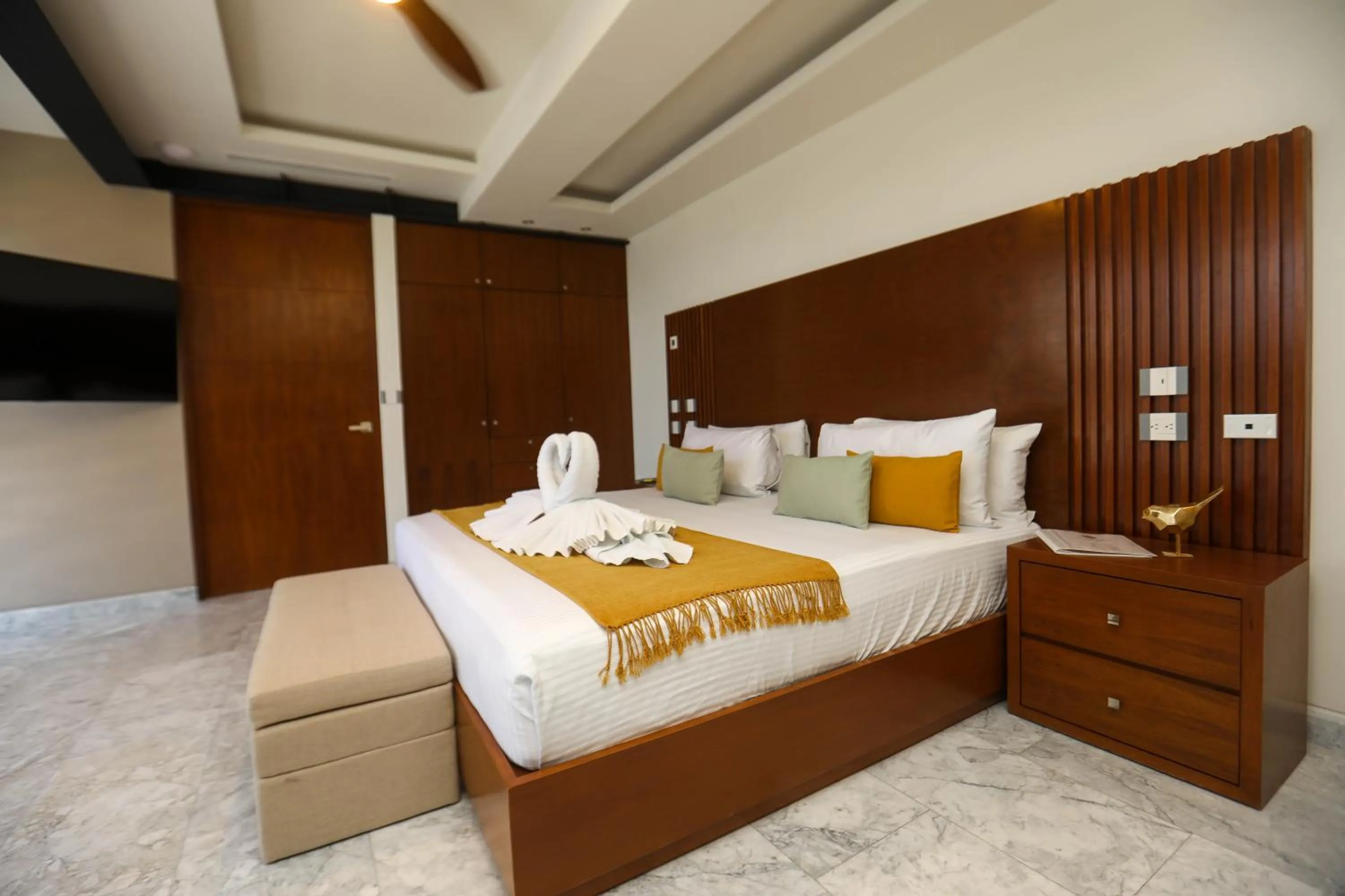 Bedroom in Panther Bay Boutique Hotel