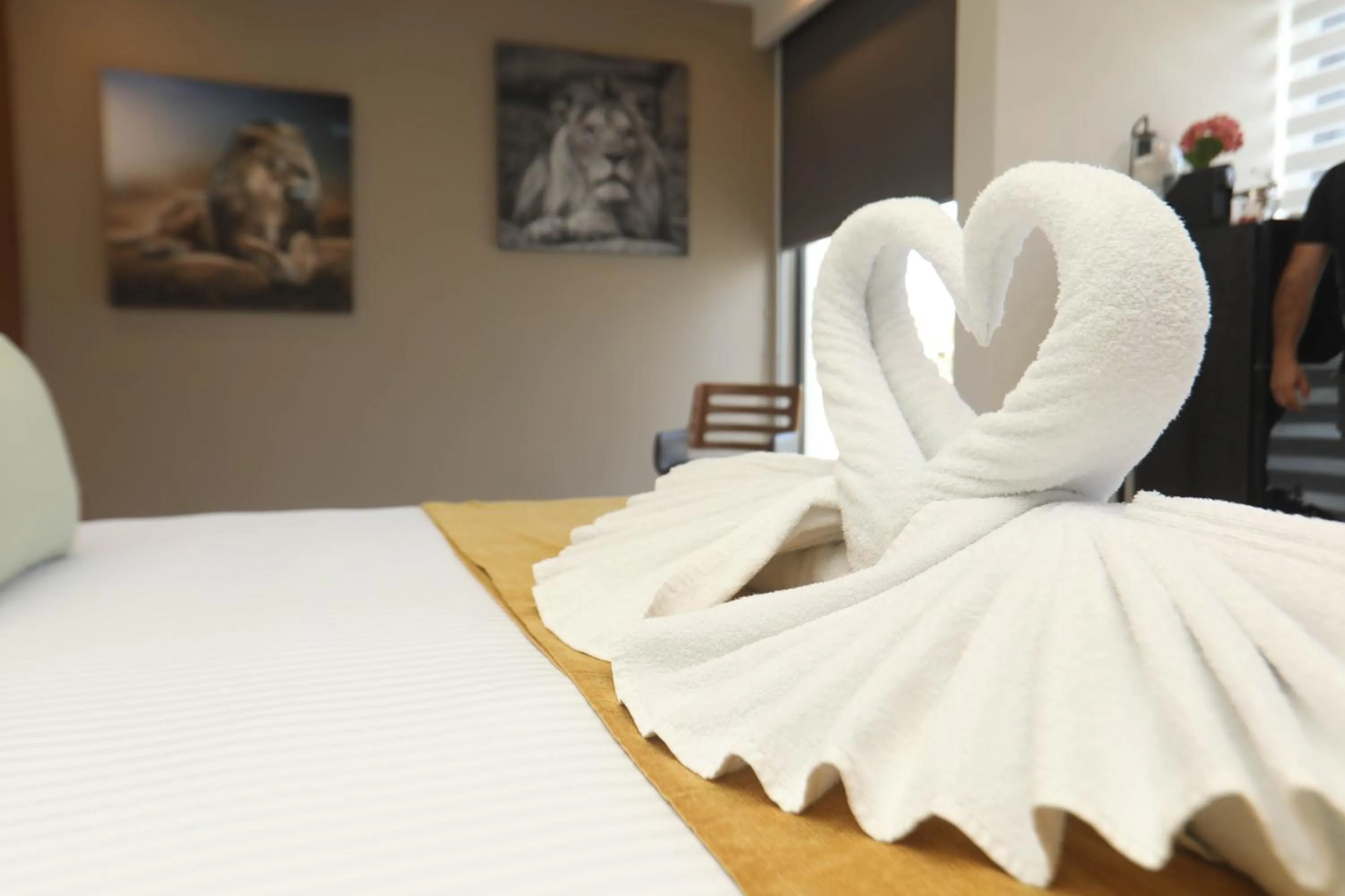 Bed in Panther Bay Boutique Hotel