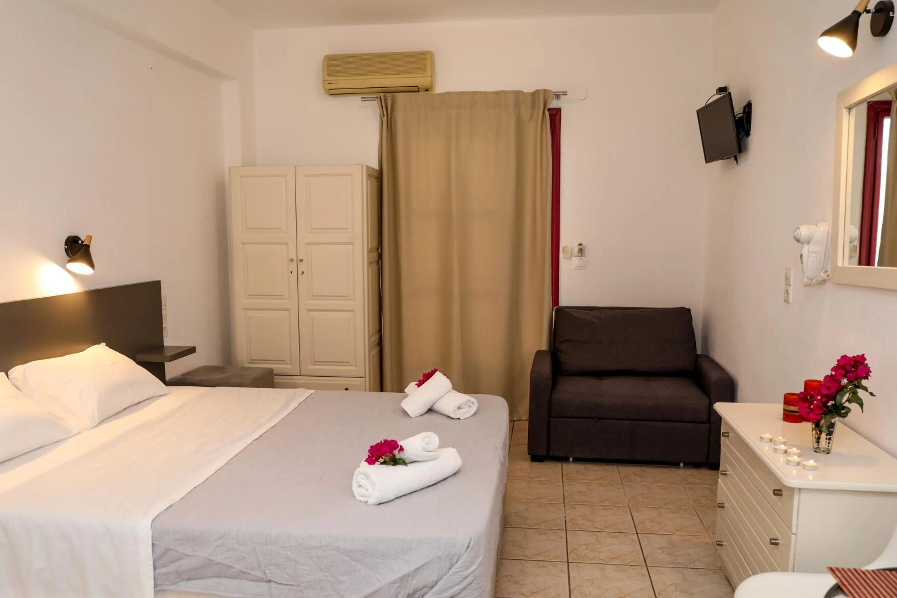 Bed in La FLEUR apartments