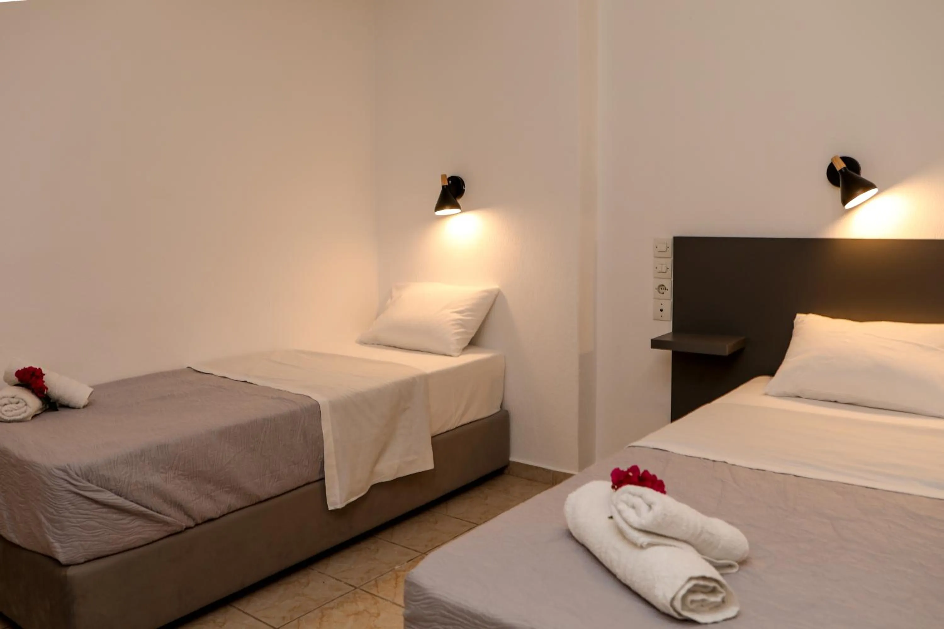 Bed in La FLEUR apartments