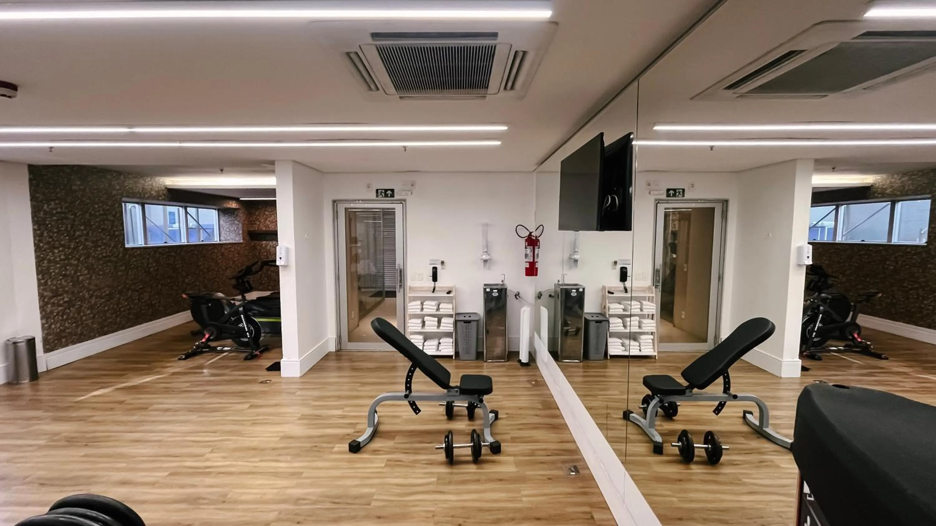 Fitness centre/facilities in Holiday Inn Belo Horizonte Savassi by IHG