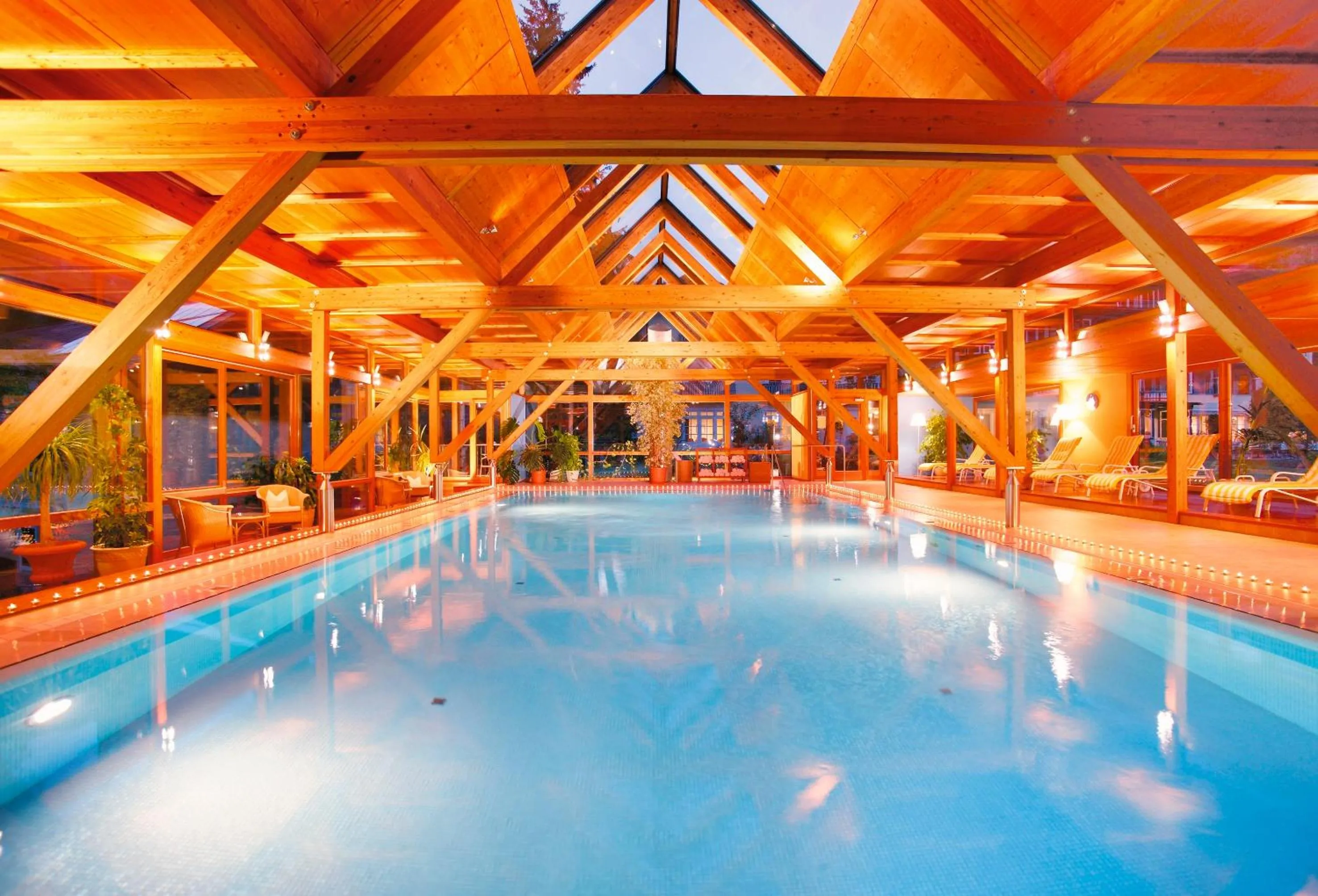 Swimming pool in Hotel Hollweger