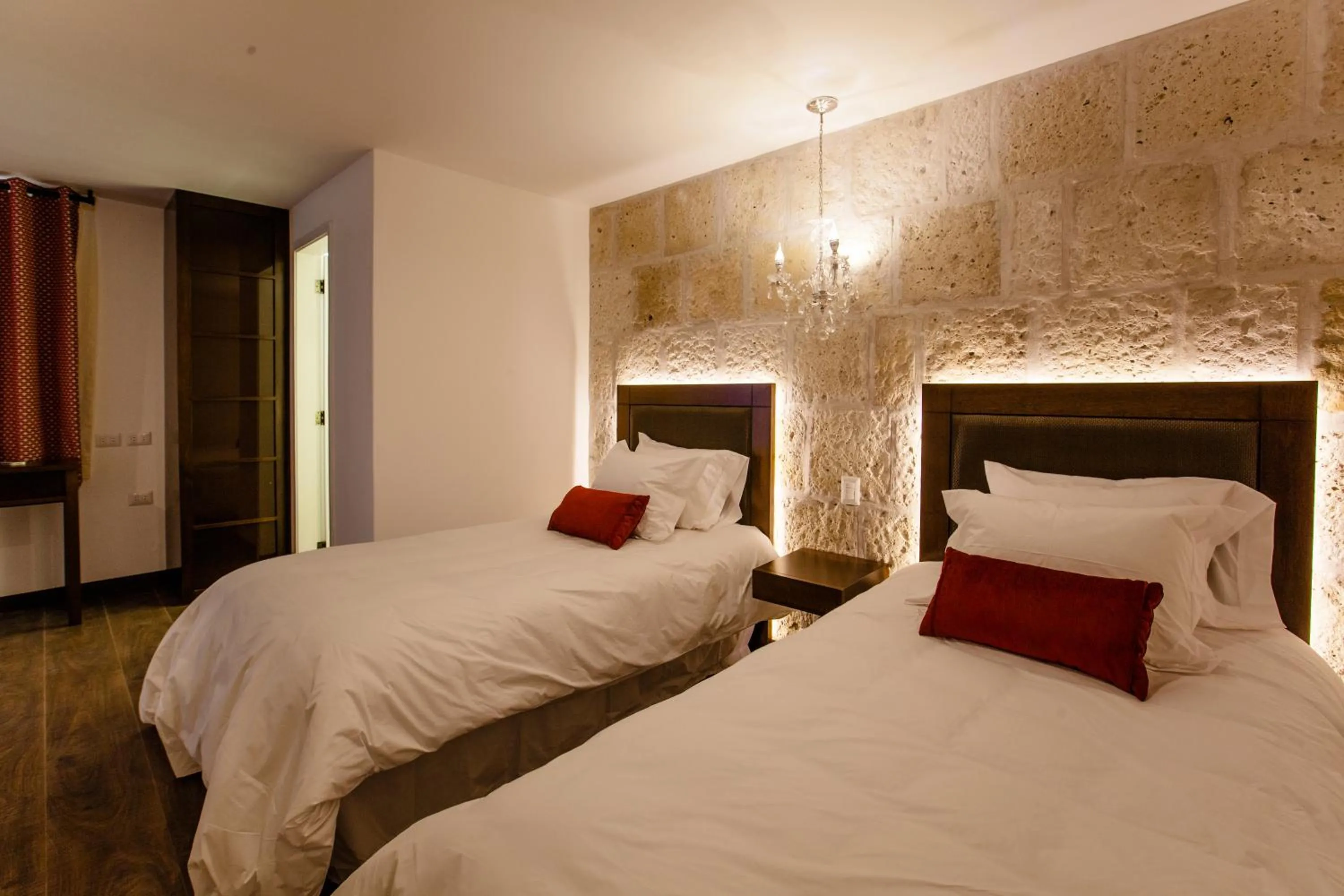 Bed in La Plaza Arequipa Hotel Boutique
