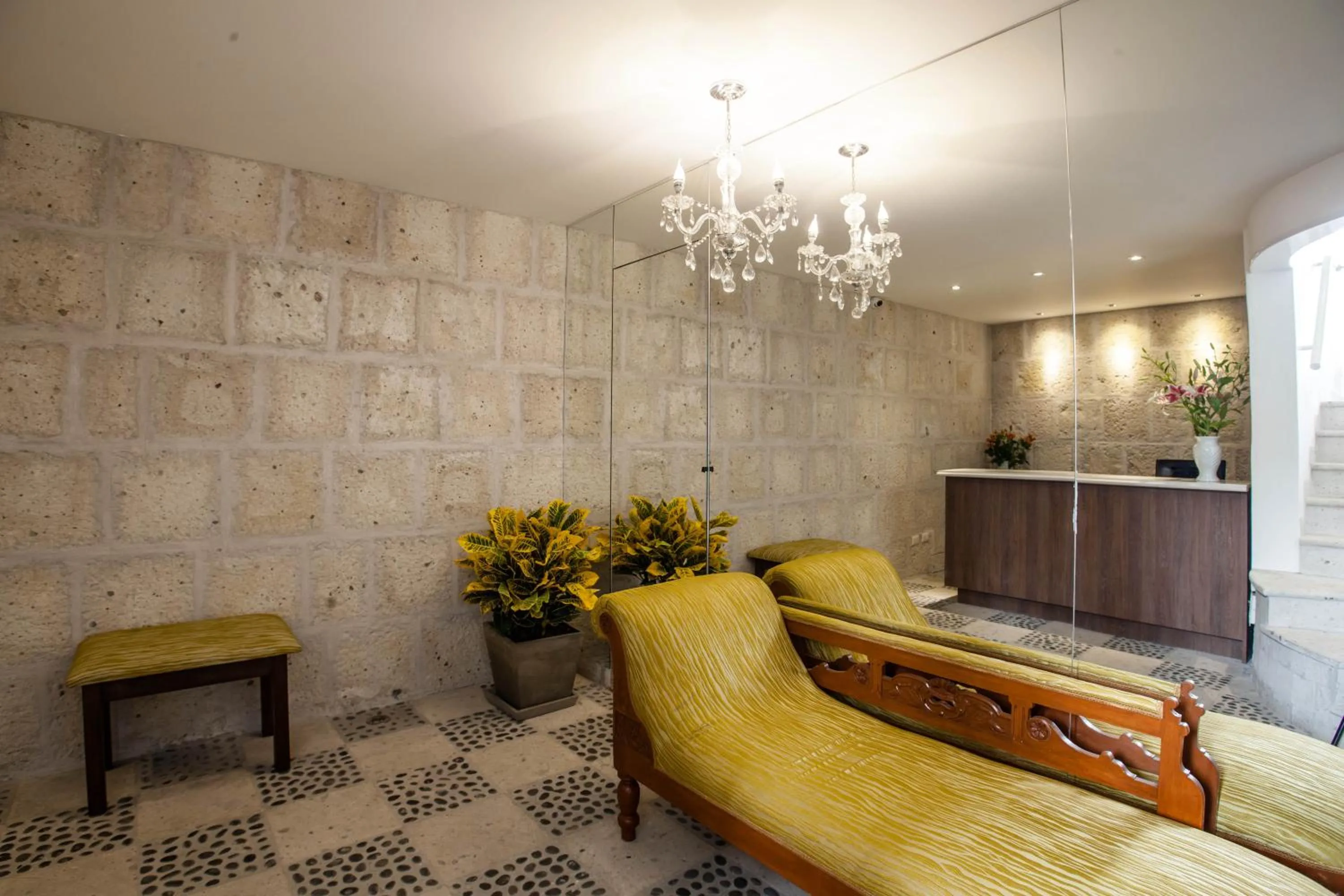 Lobby or reception in La Plaza Arequipa Hotel Boutique