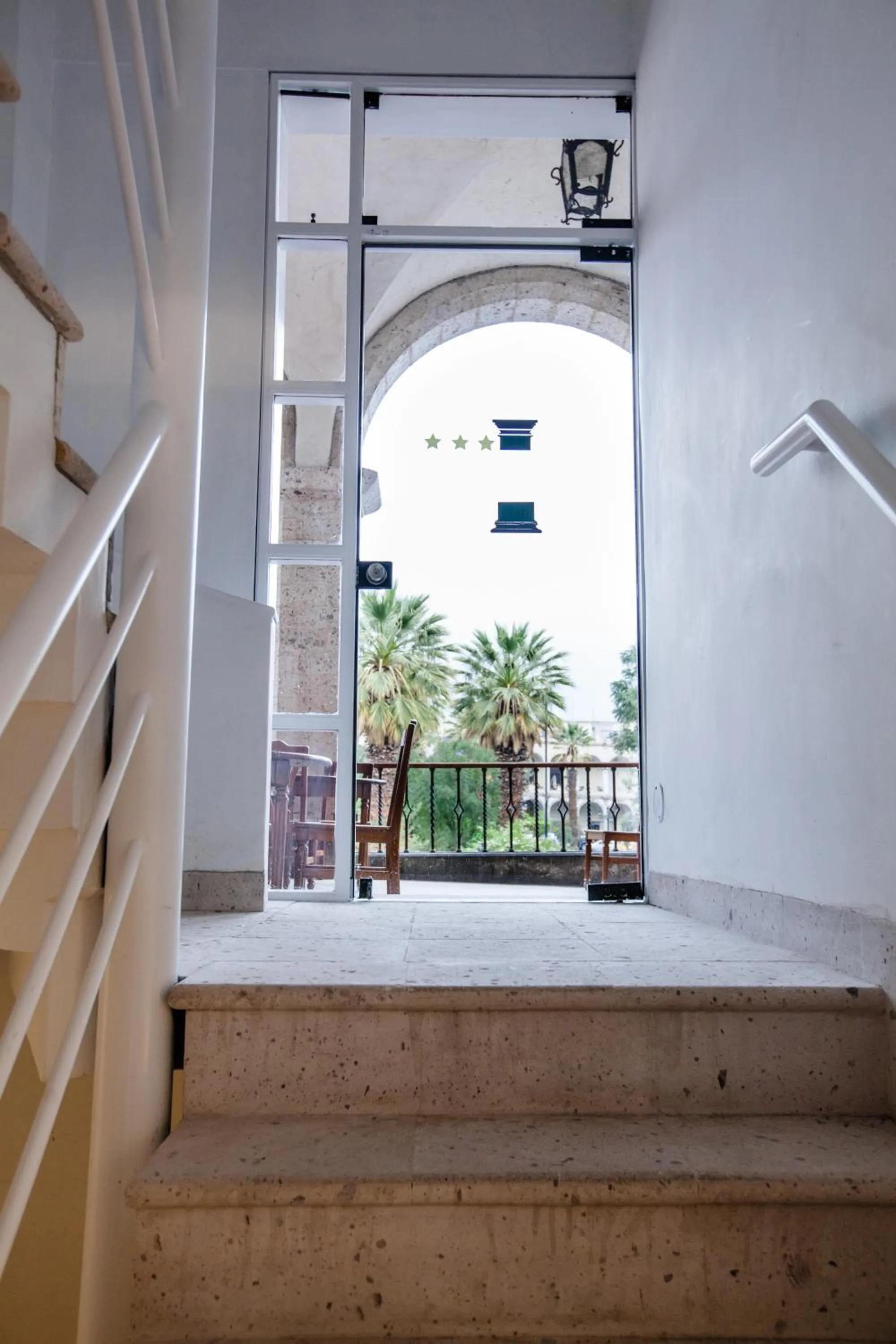 Facade/entrance in La Plaza Arequipa Hotel Boutique