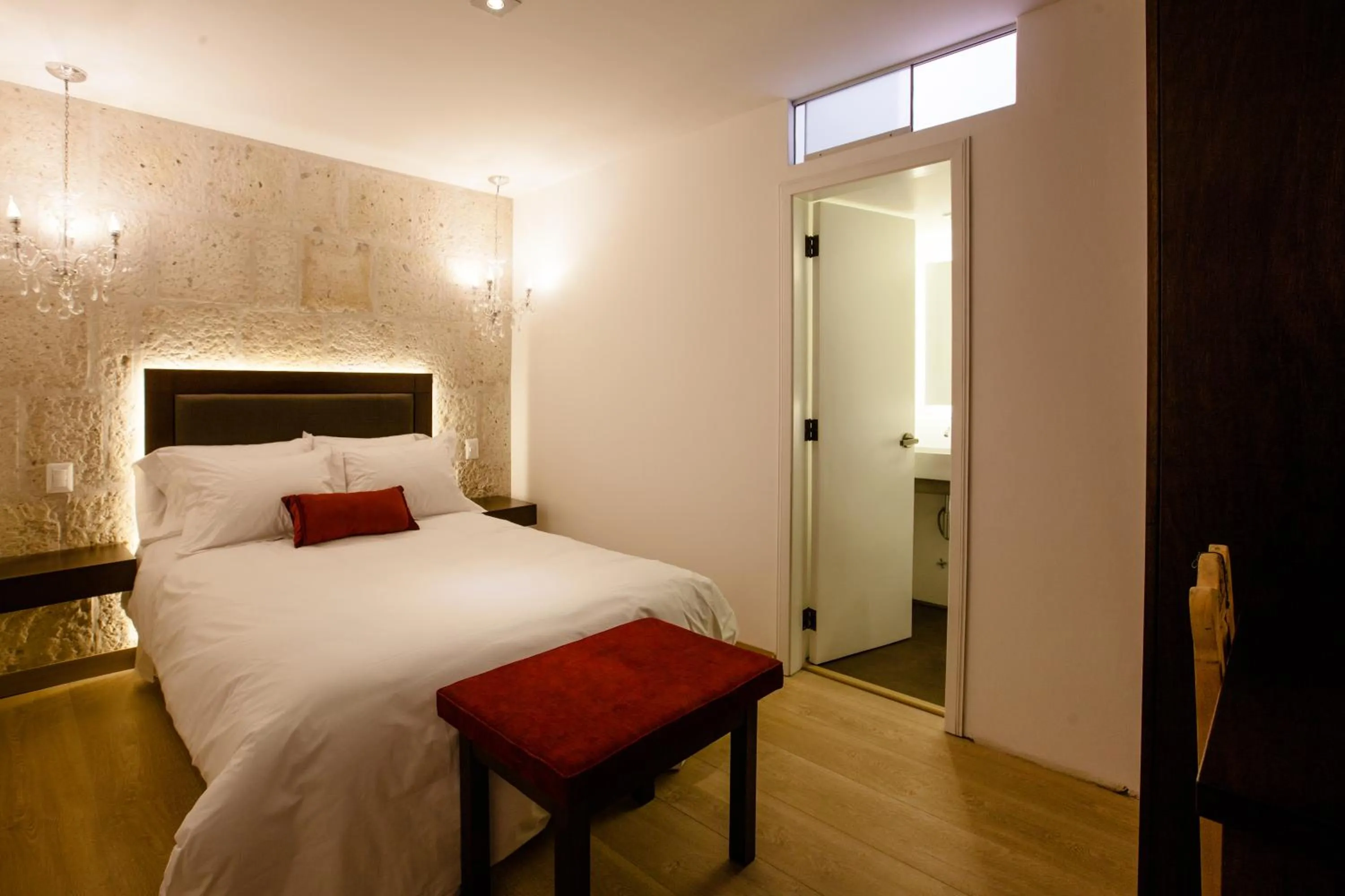 Bed in La Plaza Arequipa Hotel Boutique