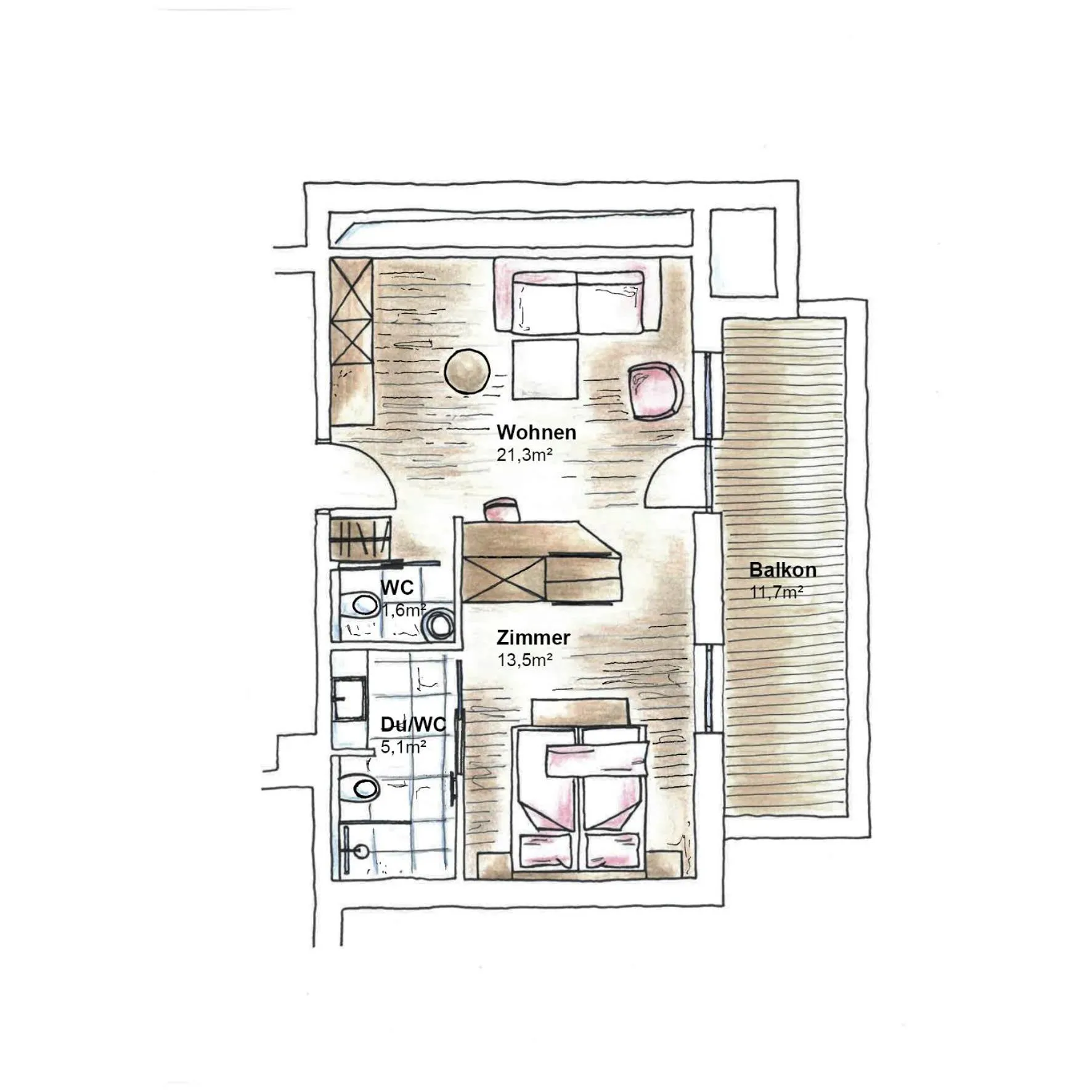 Floor plan in Active Nature Resort DAS SeeMOUNT