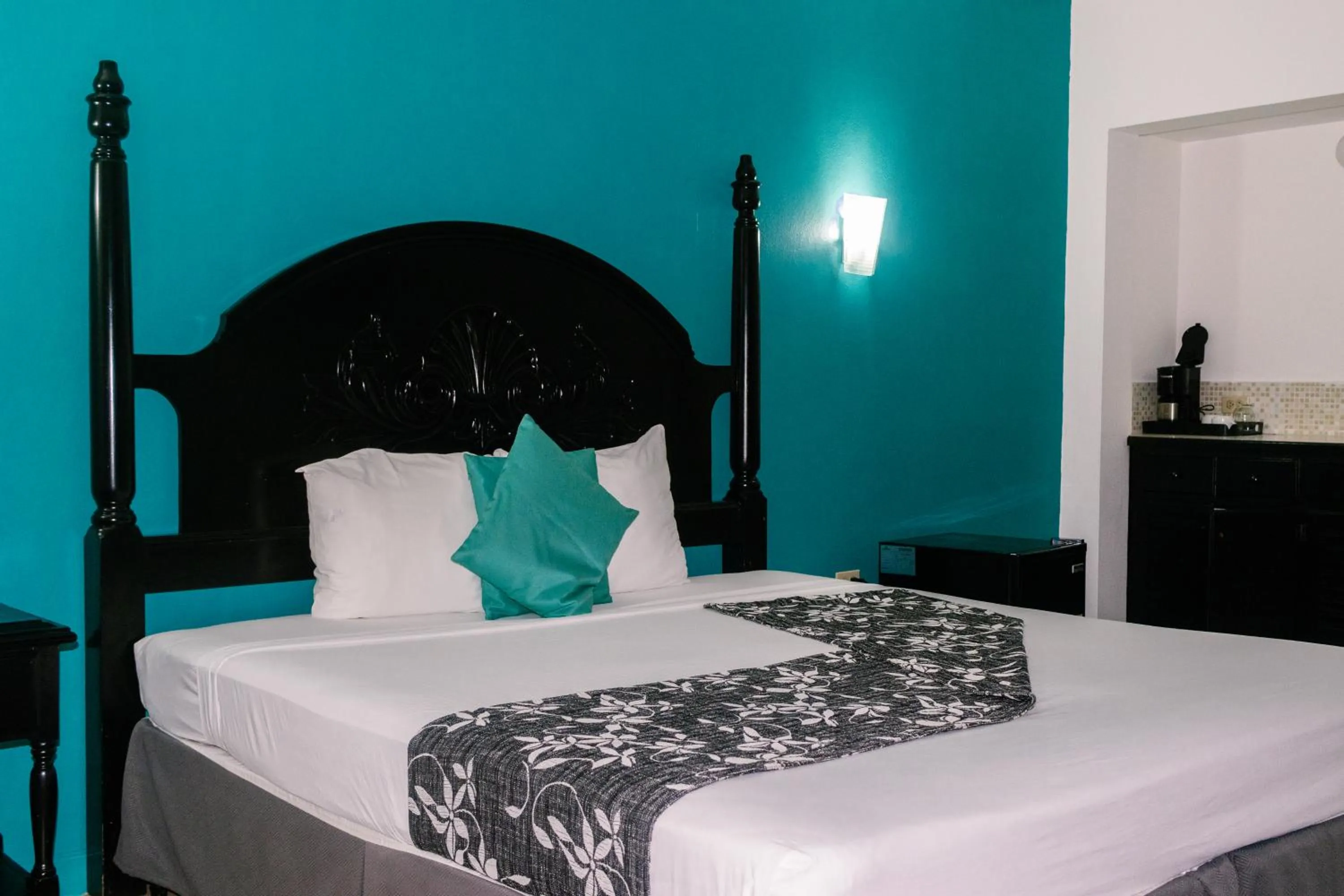 Bed in Grand Hotel Excelsior Port Royal