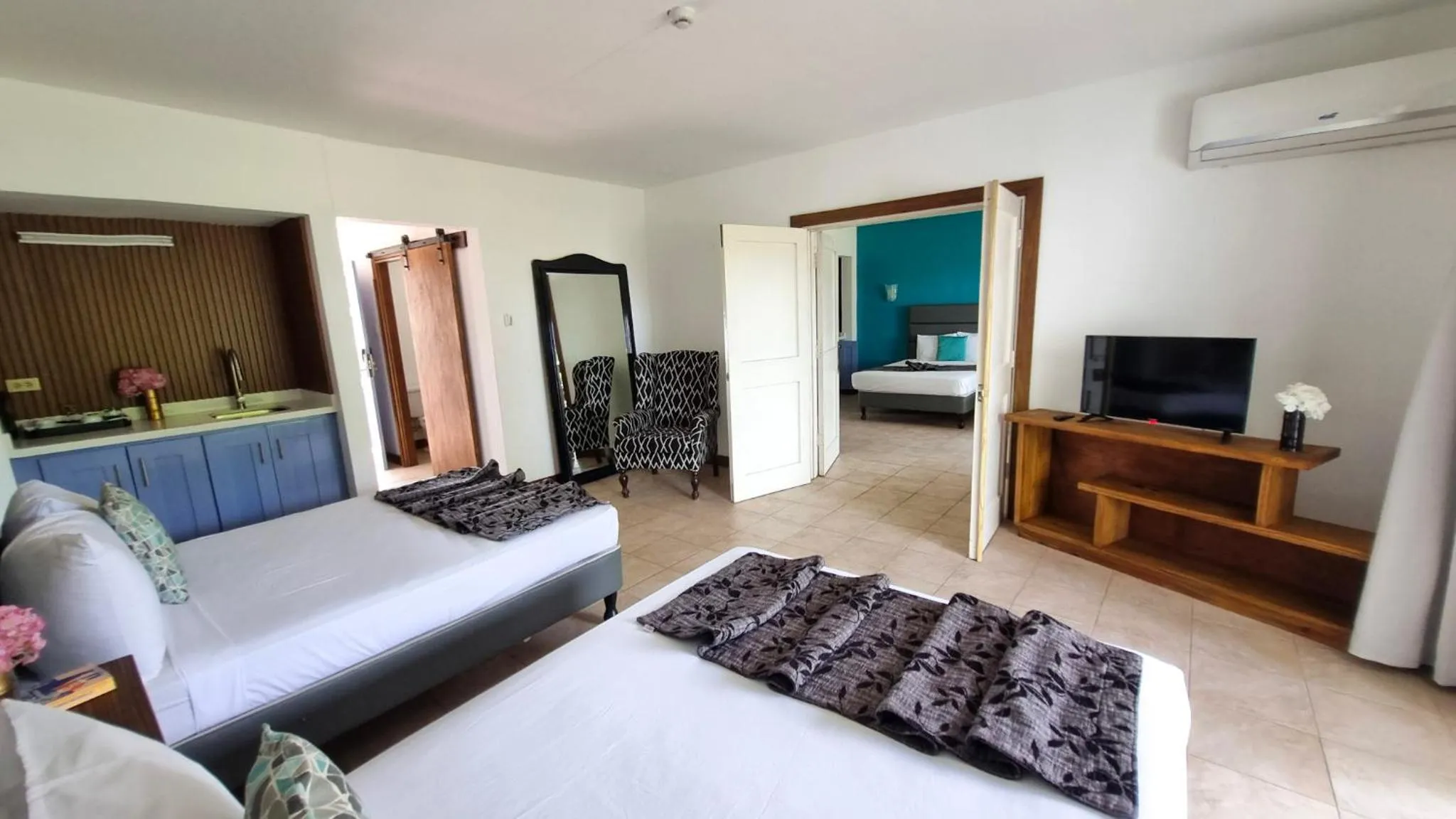 Bed in Grand Hotel Excelsior Port Royal