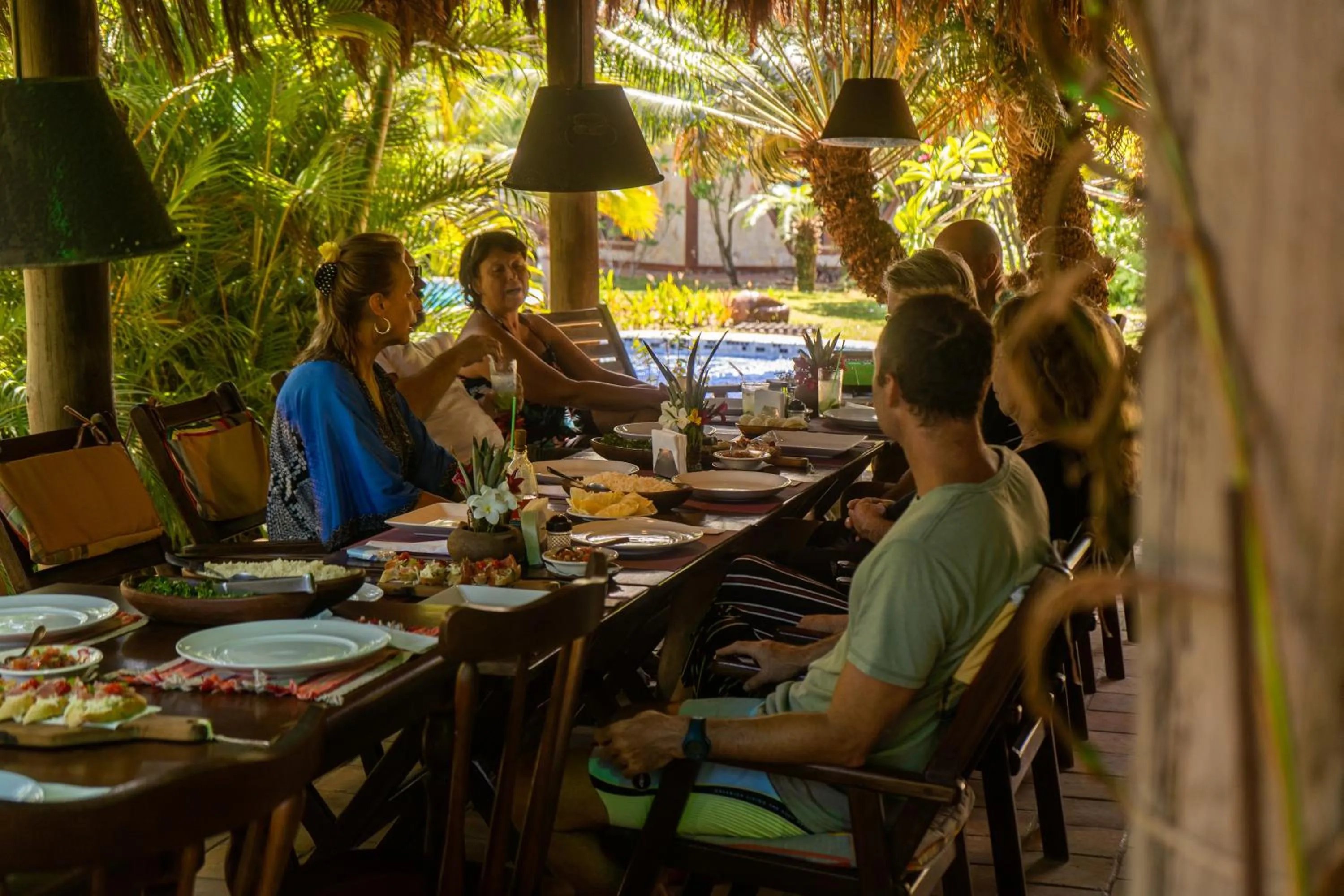 Restaurant/places to eat in Pousada Morada dos Ventos